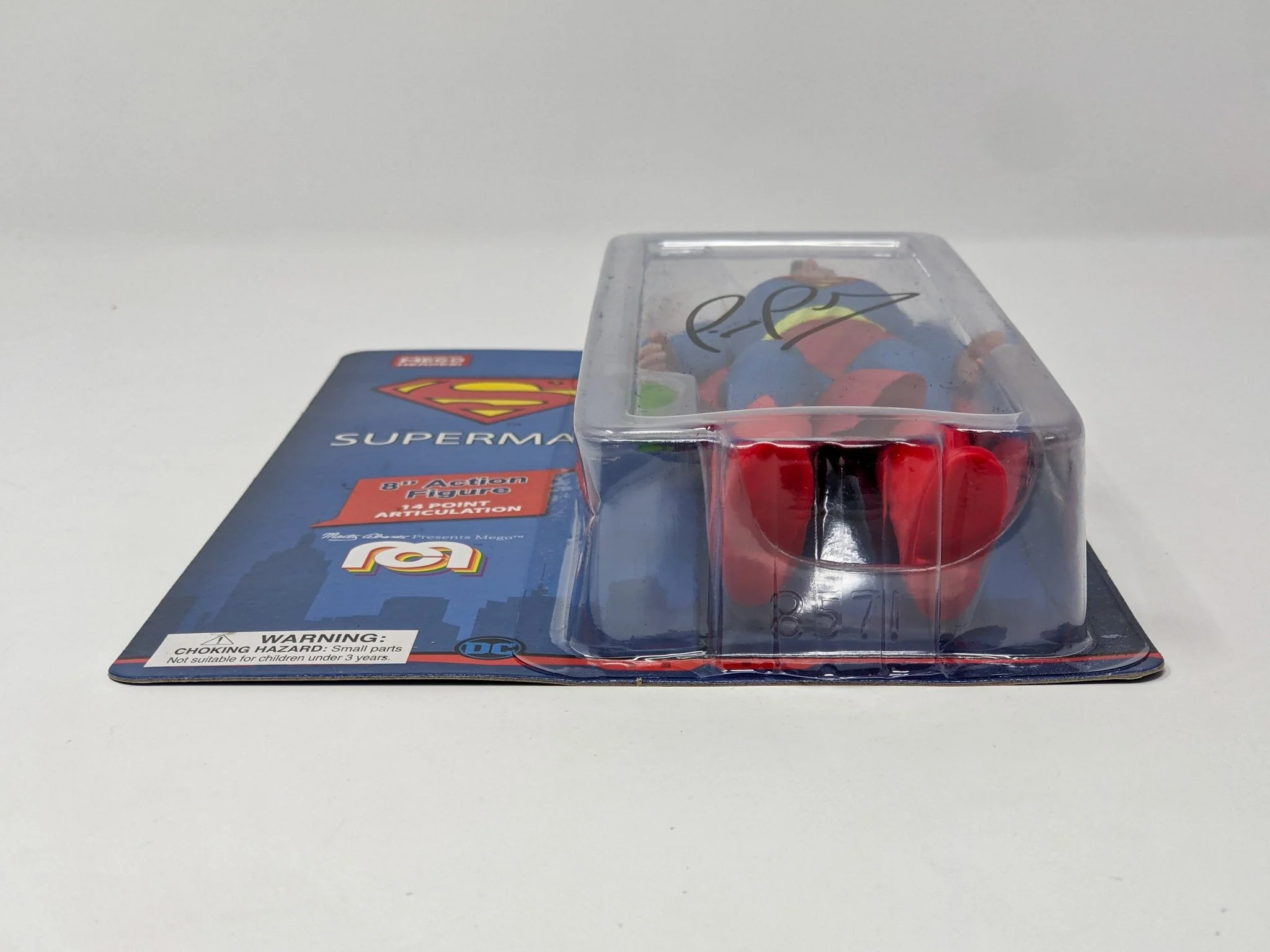 Tim Daly DC Superman Signed Mego Action Figure JSA Certified Autograph - Image 14