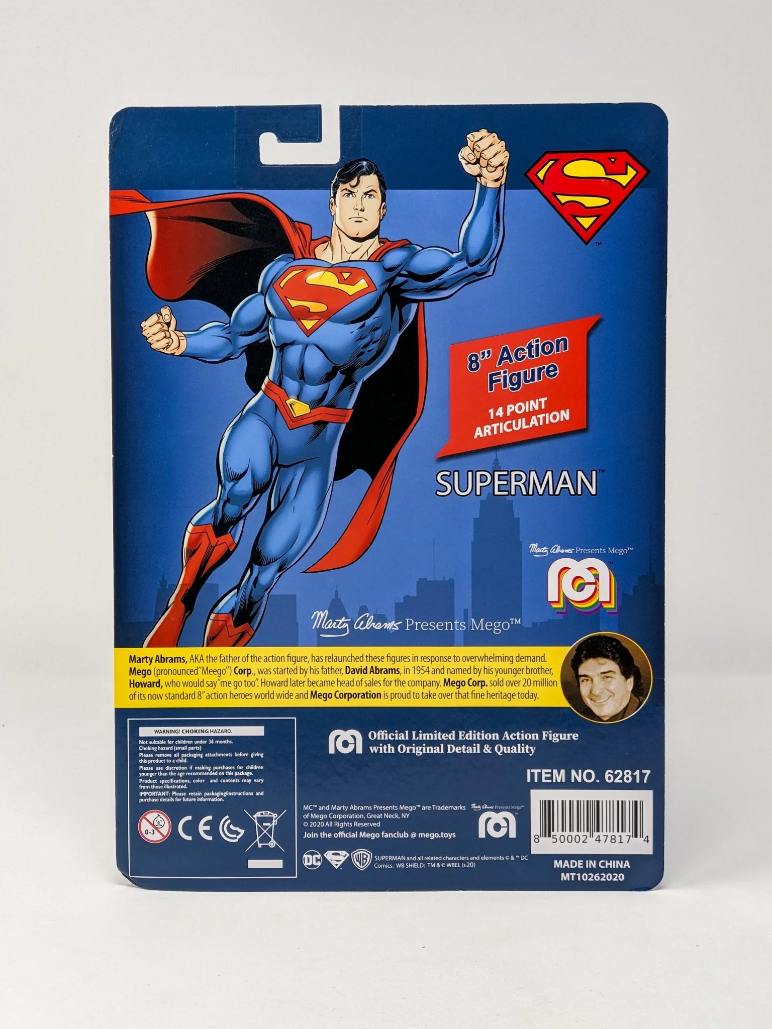 Tim Daly DC Superman Signed Mego Action Figure JSA Certified Autograph - Image 18