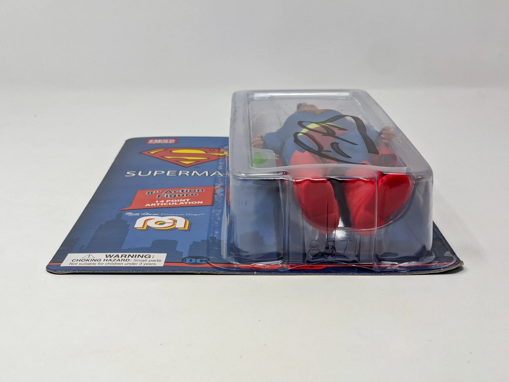 Tim Daly DC Superman Signed Mego Action Figure JSA Certified Autograph - Image 21