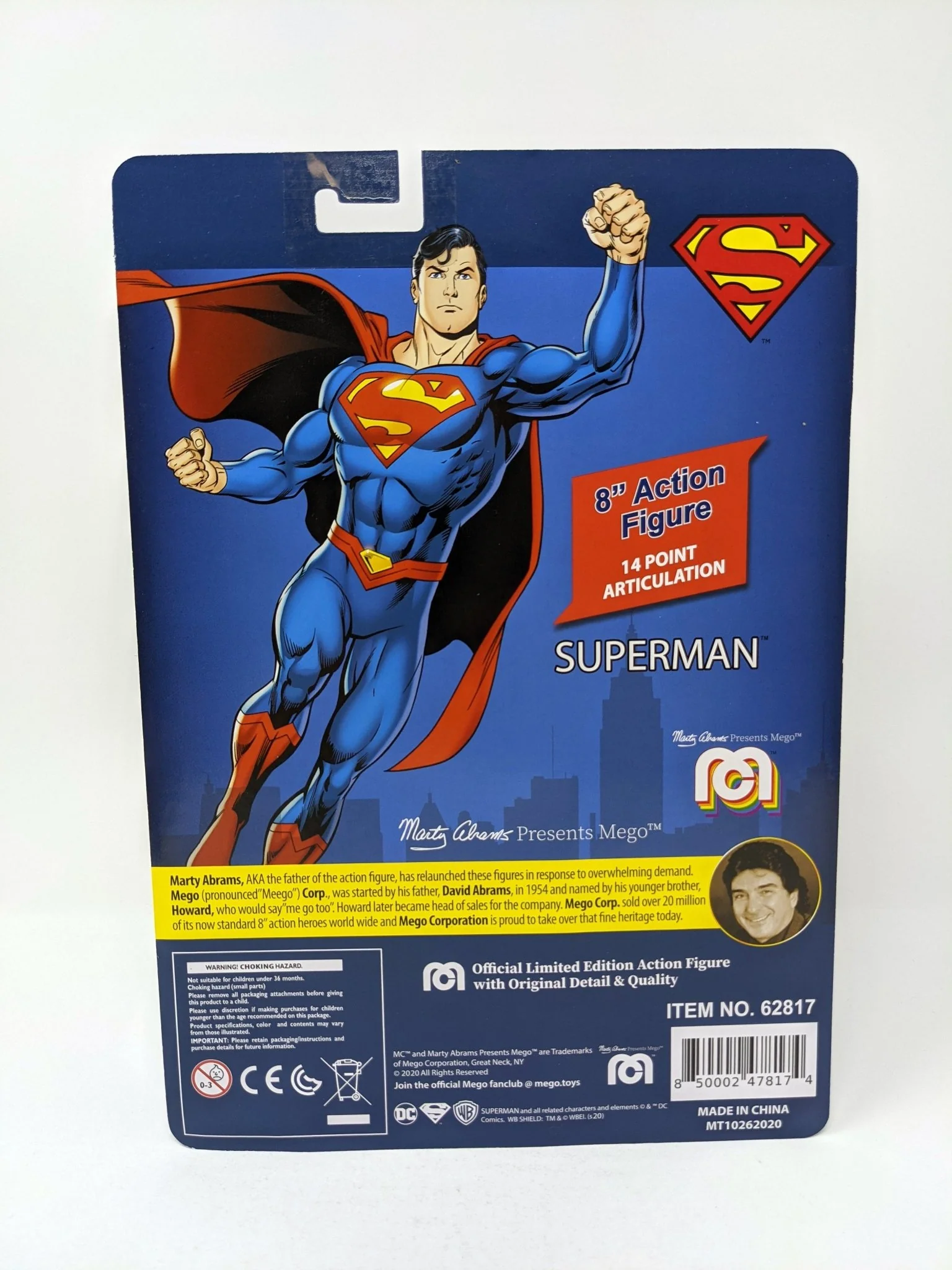 Tim Daly DC Superman Signed Mego Action Figure JSA Certified Autograph - Image 24