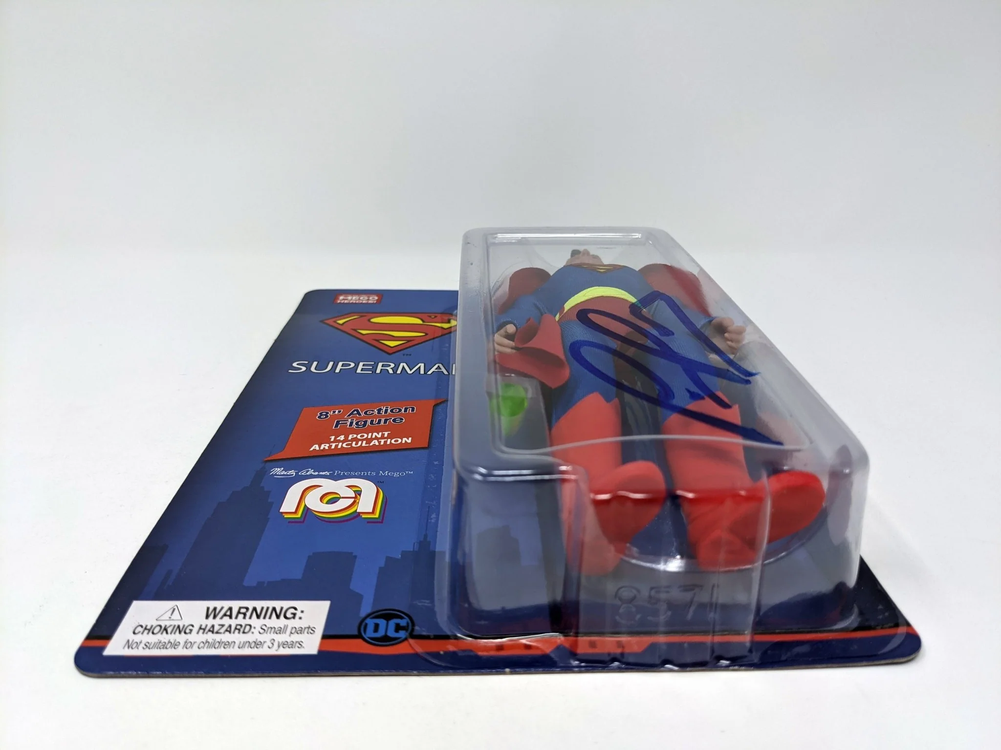 Tim Daly DC Superman Signed Mego Action Figure JSA Certified Autograph - Image 26