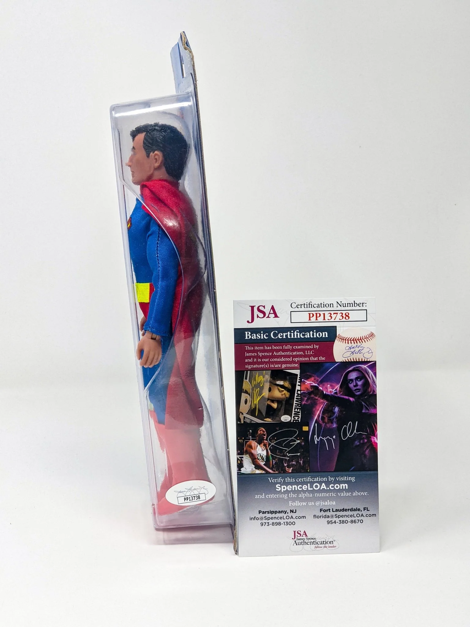 Tim Daly DC Superman Signed Mego Action Figure JSA Certified Autograph - Image 30