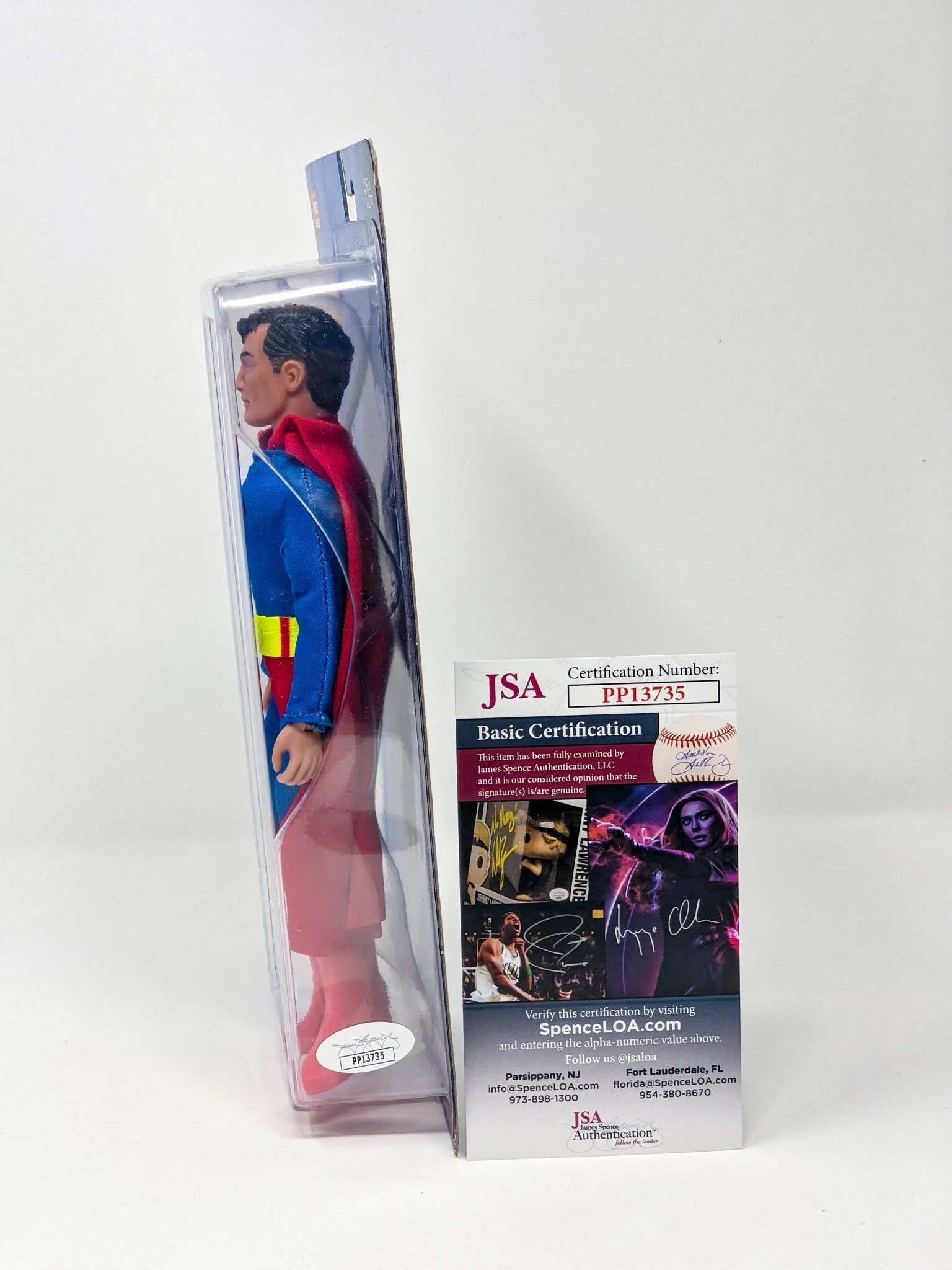 Tim Daly DC Superman Signed Mego Action Figure JSA Certified Autograph - Image 37