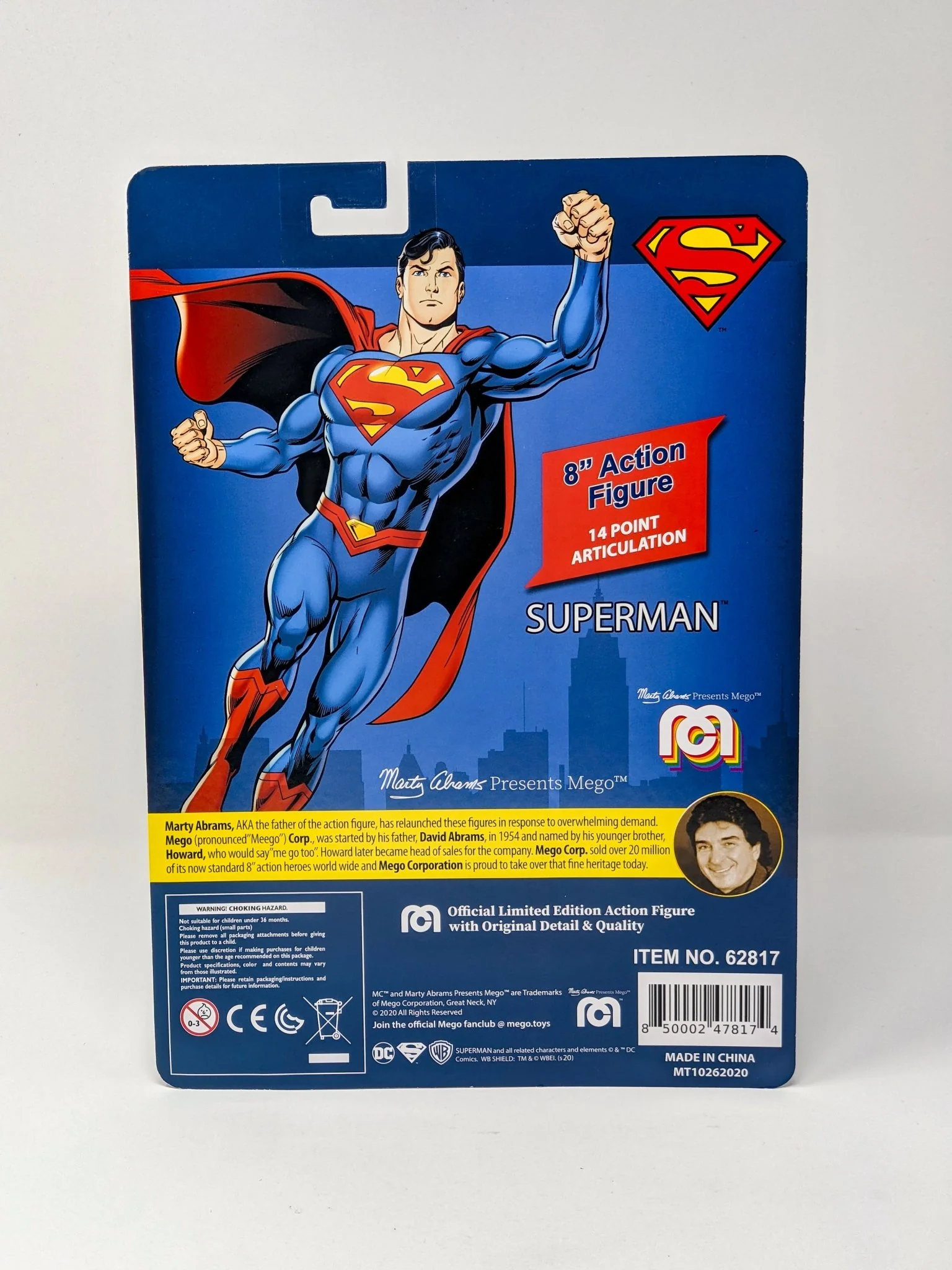 Tim Daly DC Superman Signed Mego Action Figure JSA Certified Autograph - Image 38