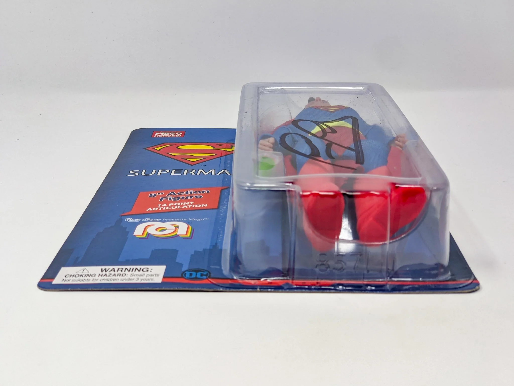 Tim Daly DC Superman Signed Mego Action Figure JSA Certified Autograph - Image 42