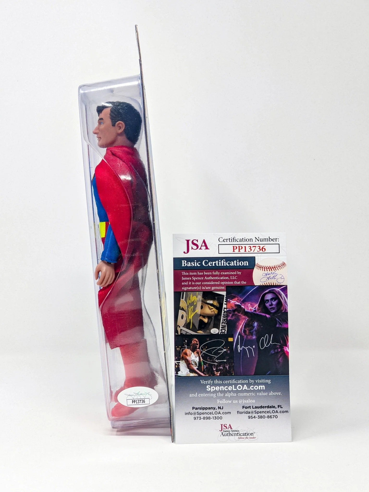 Tim Daly DC Superman Signed Mego Action Figure JSA Certified Autograph - Image 44
