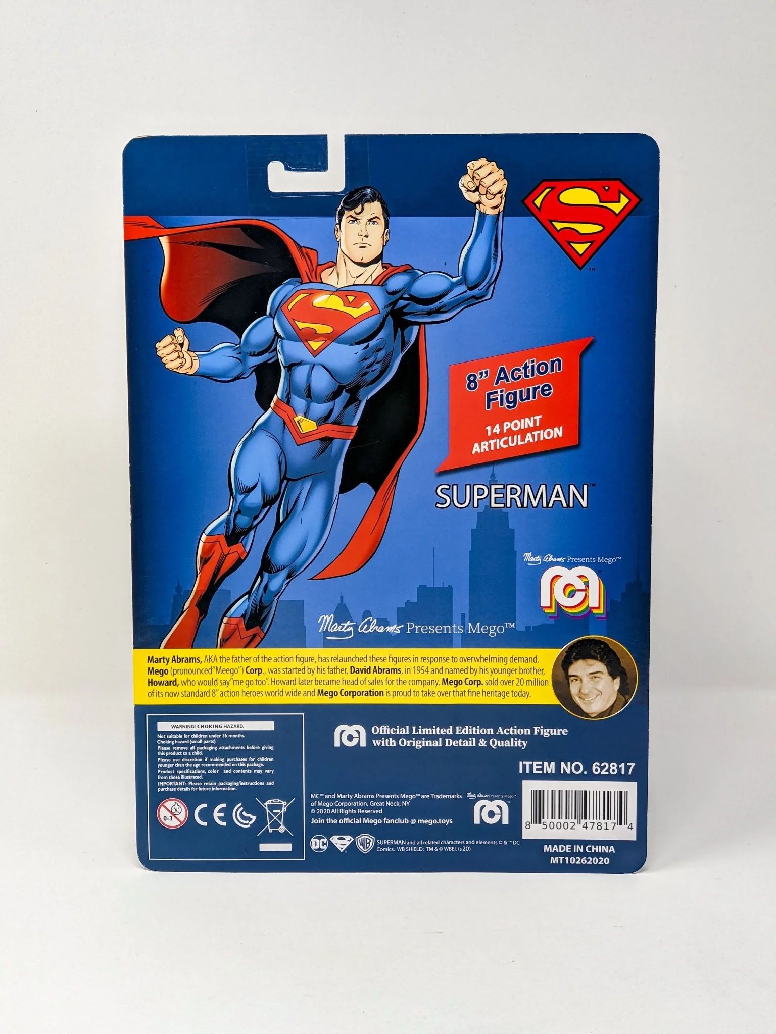 Tim Daly DC Superman Signed Mego Action Figure JSA Certified Autograph - Image 45