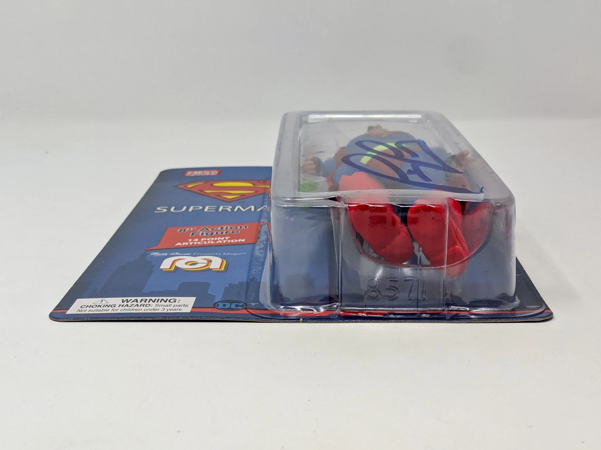 Tim Daly DC Superman Signed Mego Action Figure JSA Certified Autograph - Image 7
