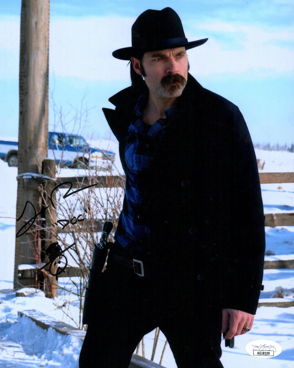 Tim Rozon Wynonna Earp 8x10 Signed Photo JSA Certified Autograph - Image 2