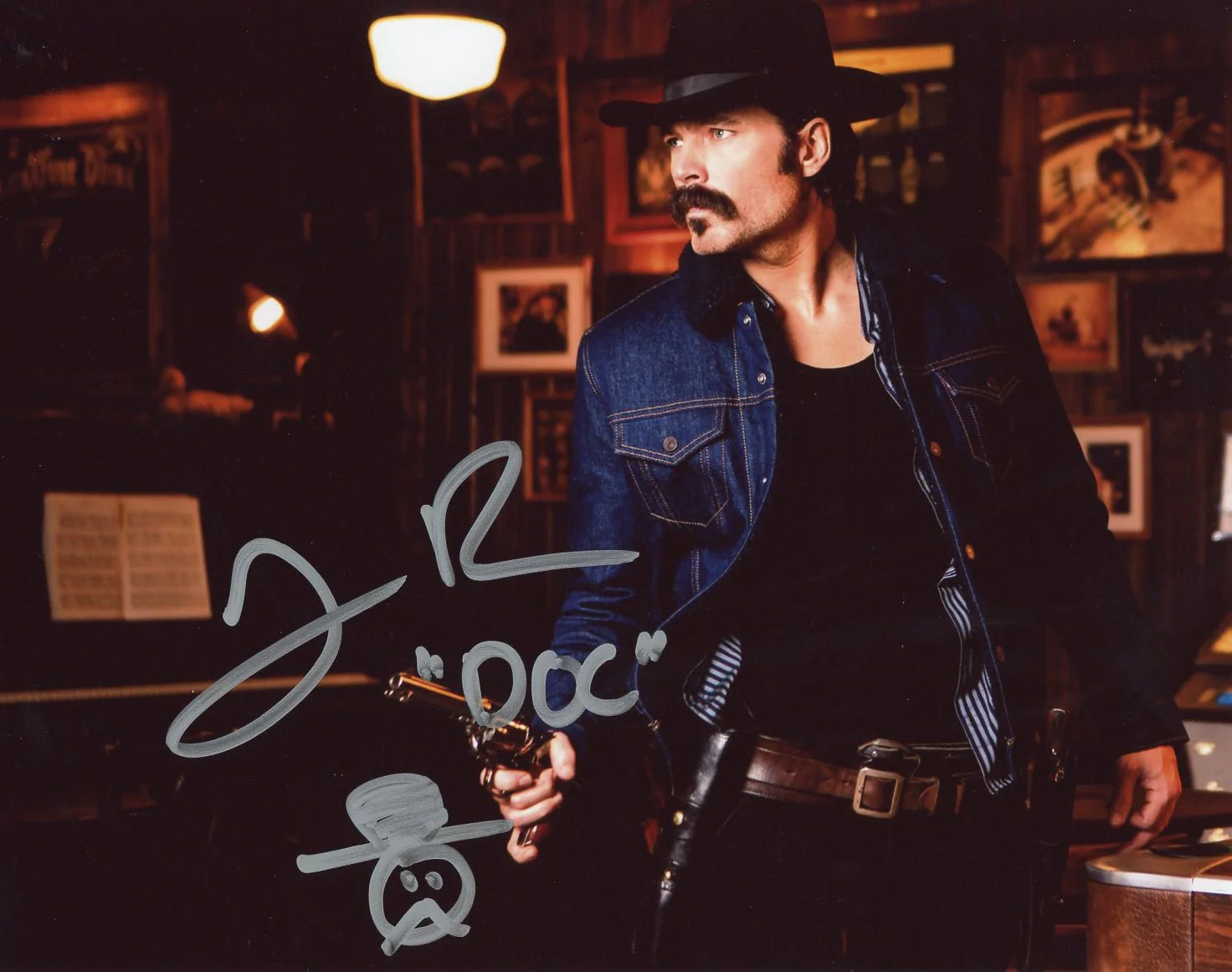Tim Rozon Wynonna Earp 8x10 Signed Photo JSA Certified Autograph - Image 2