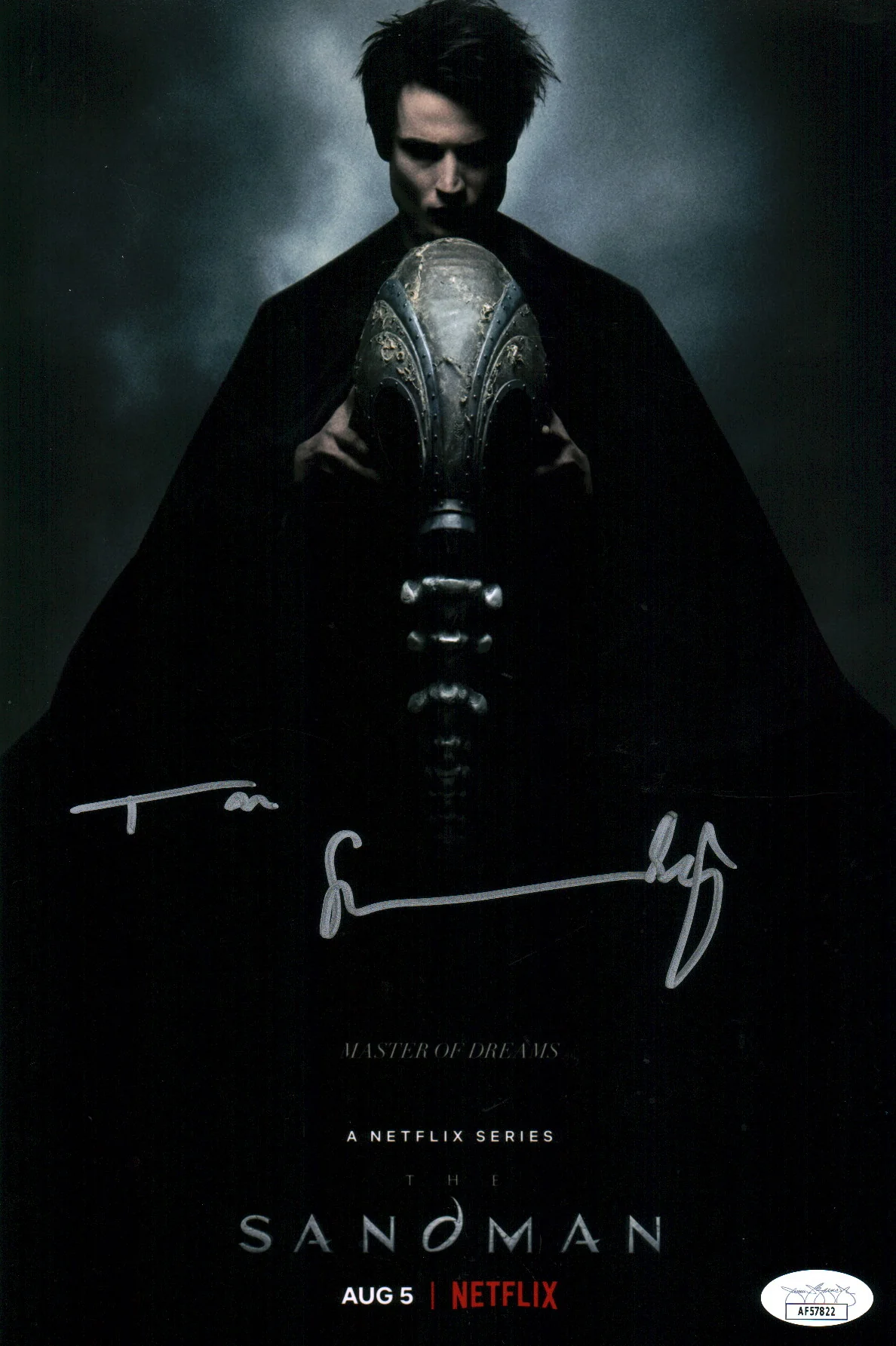 Tom Sturridge The Sandman 8x12 Signed Photo JSA Certified Autograph