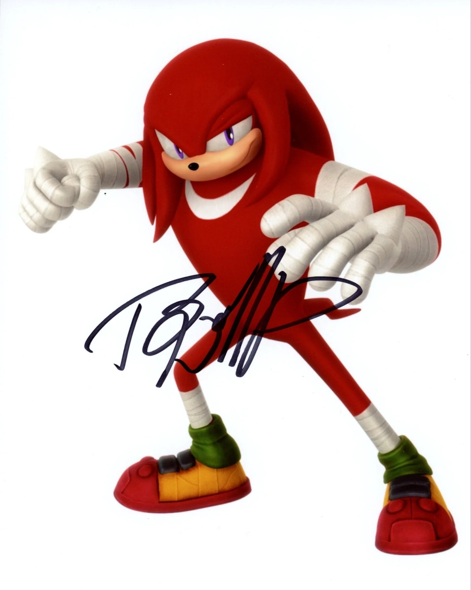 Travis Willingham Sonic Boom 8x10 Signed Photo JSA Certified Autograph