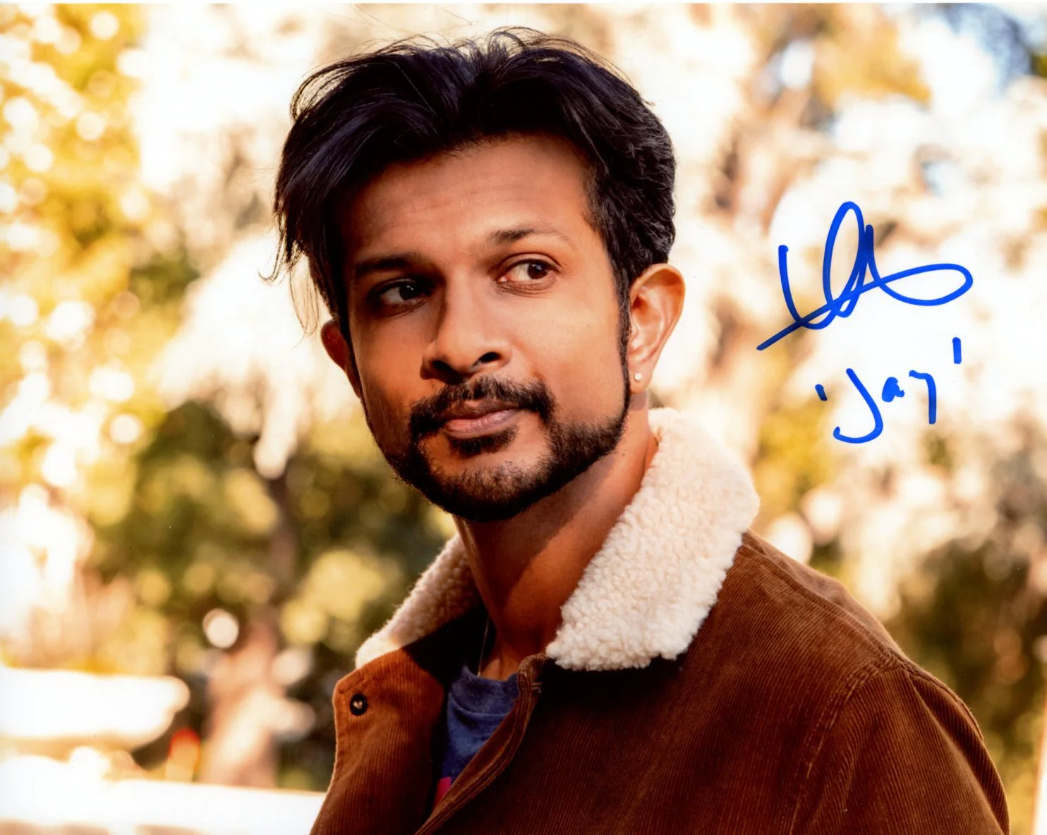 Utkarsh Ambudkar Ghosts 8x10 Signed Photo JSA Certified Autograph