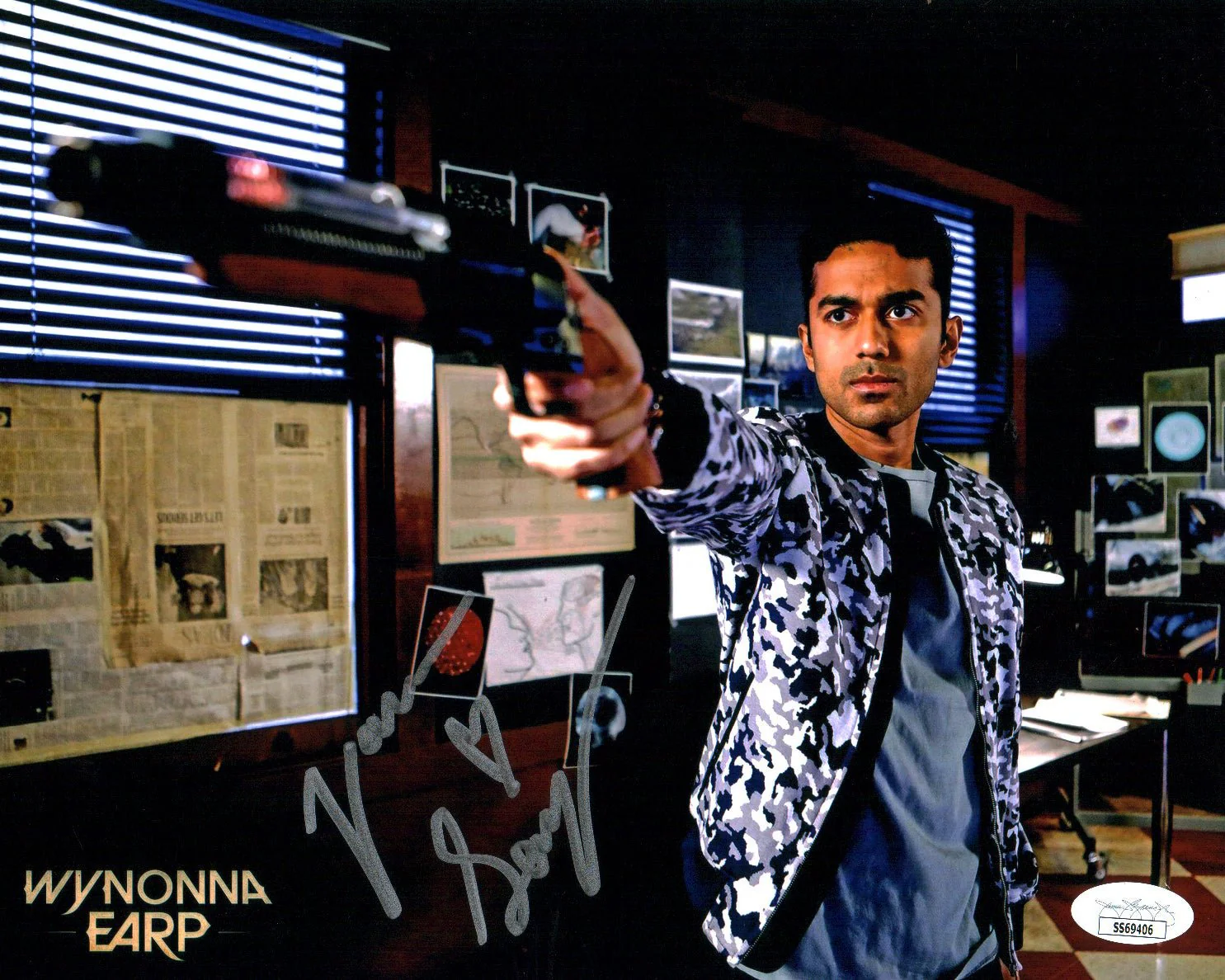 Varun Saranga Wynonna Earp 8x10 Photo Signed JSA Certified Autograph - Image 2
