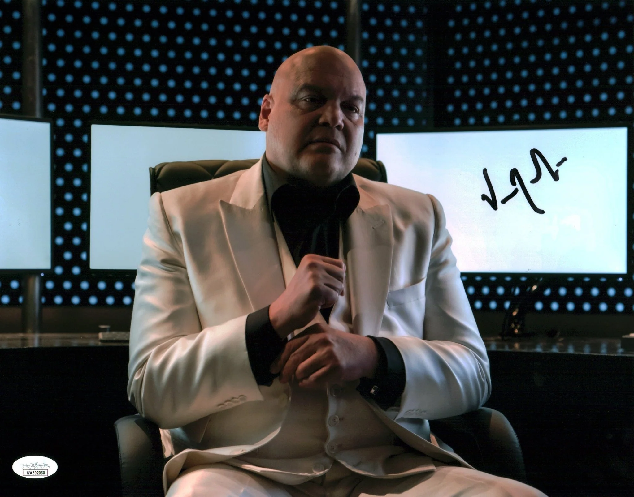 Vincent D'Onofrio Daredevil 11x14 Signed Photo Poster JSA Certified Autograph - Image 2