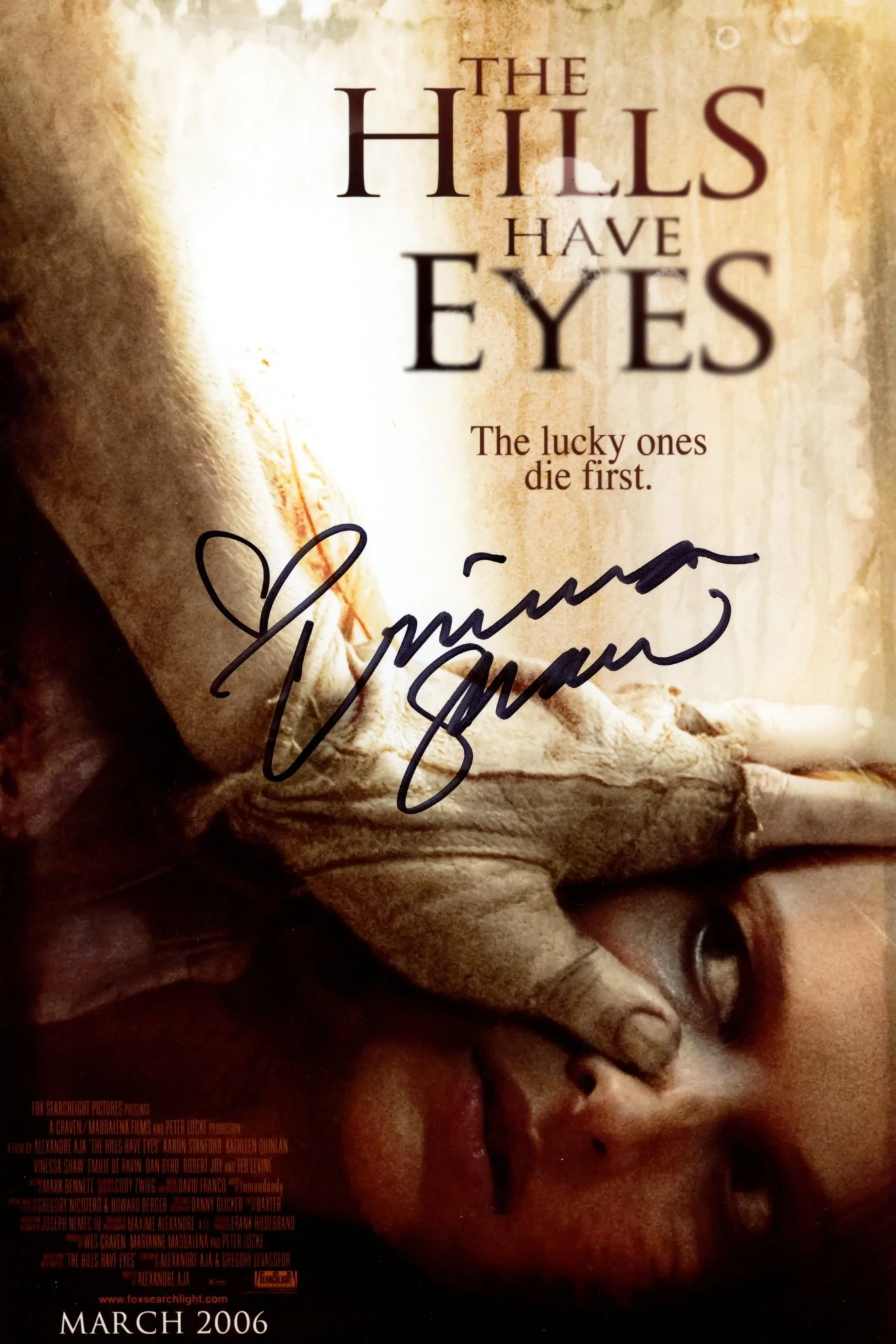 Vinessa Shaw The Hills Have Eyes 8x12 Photo Signed Autograph JSA Certified