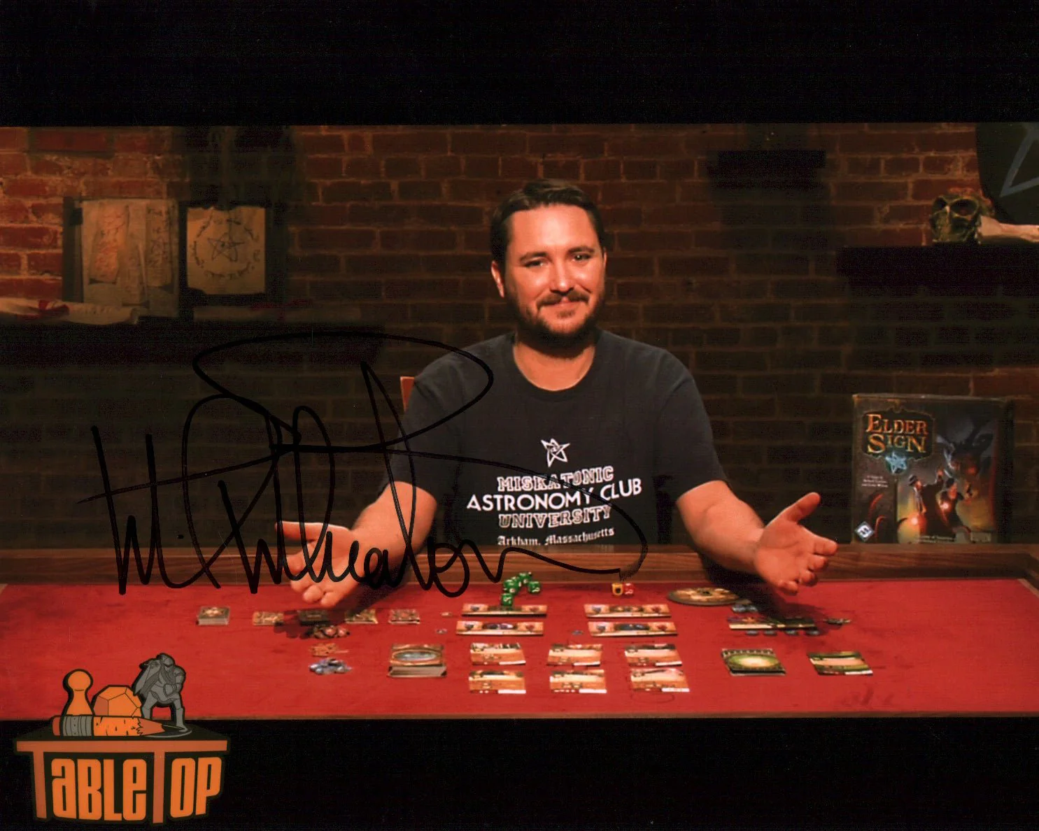 Wil Wheaton TableTop 8x10 Photo JSA Certified Autograph - Image 2