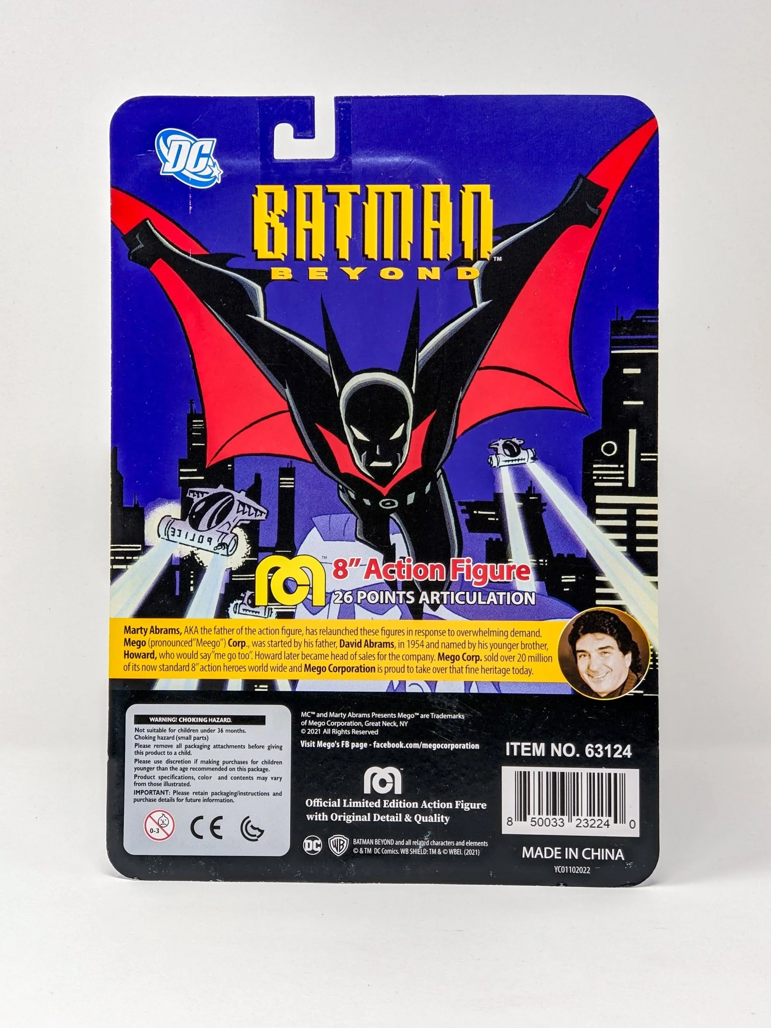 Will Friedle DC Batman Beyond Signed Exclusive Mego Action Figure JSA Certified Autograph - Image 3