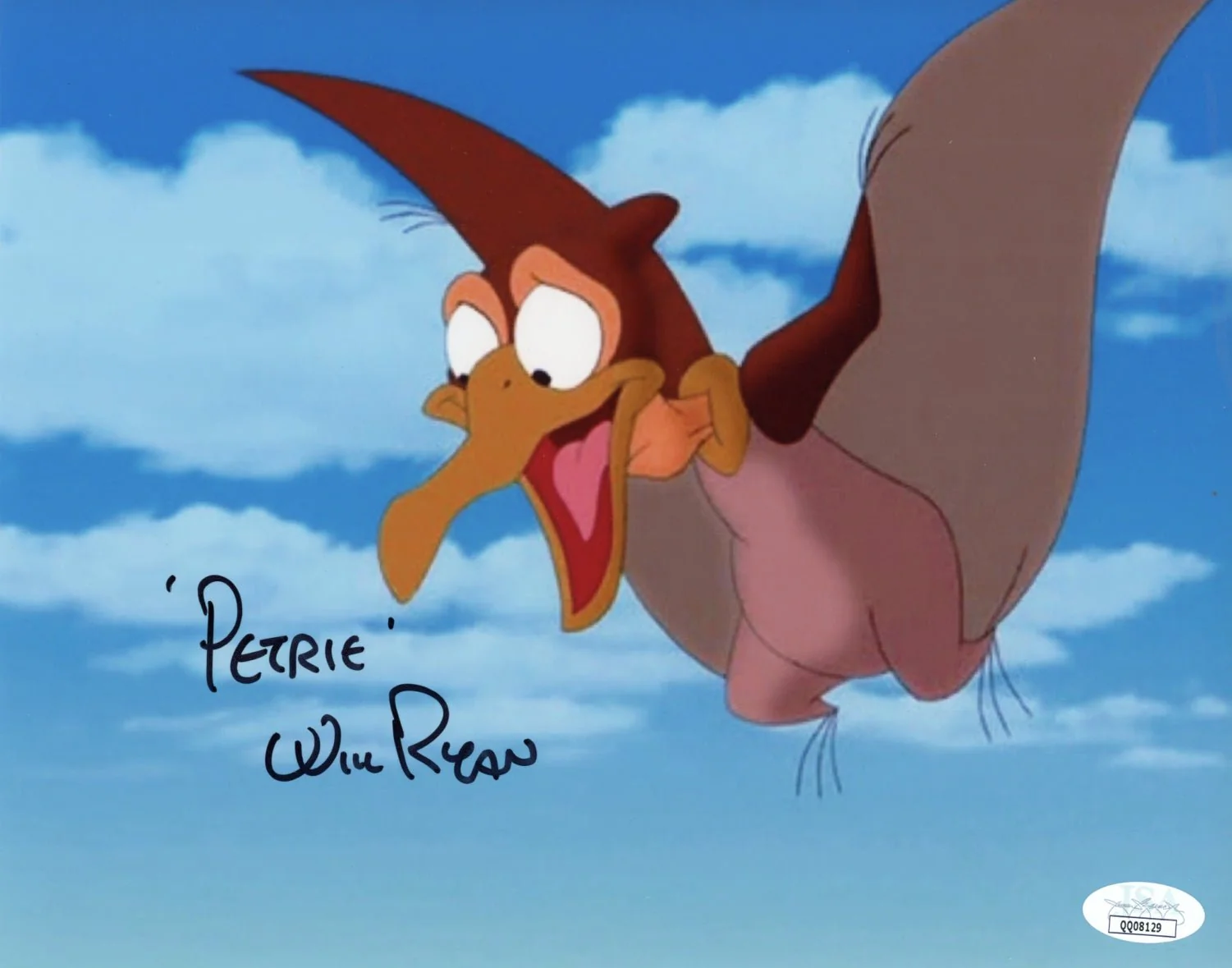 Will Ryan The Land Before Time 8x10 Signed Photo JSA COA Certified Autograph