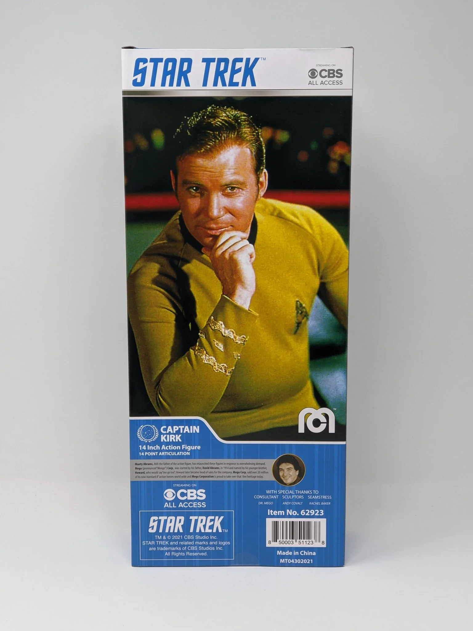 William Shatner Star Trek Captain Kirk Mego 14" Action Figure Signed JSA Certified Autograph - Image 4