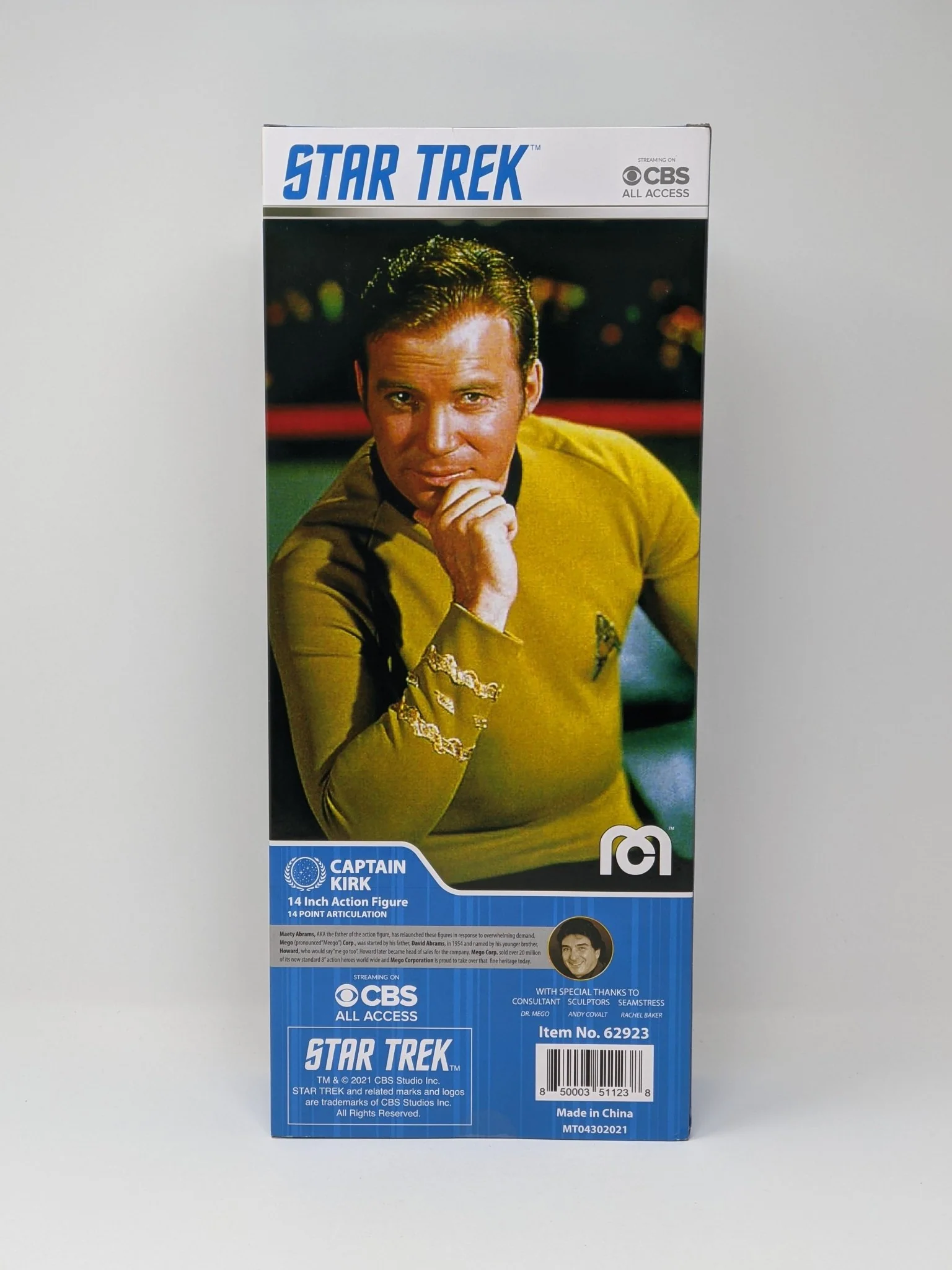 William Shatner Star Trek Captain Kirk Mego 14" Action Figure Signed JSA Certified Autograph - Image 4