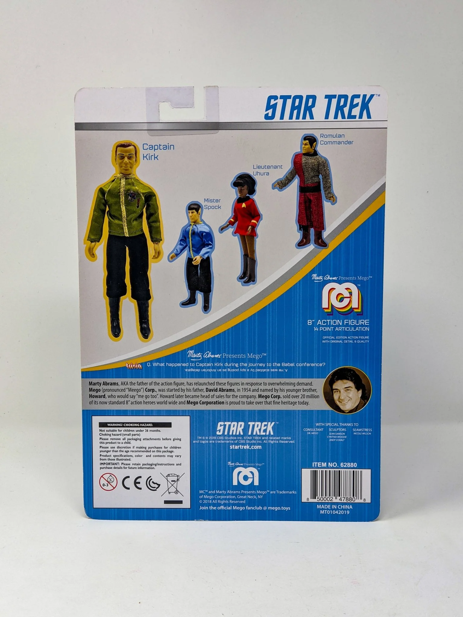 William Shatner Star Trek Captain Kirk Mego 8" Action Figure Signed JSA Certified Autograph - Image 107