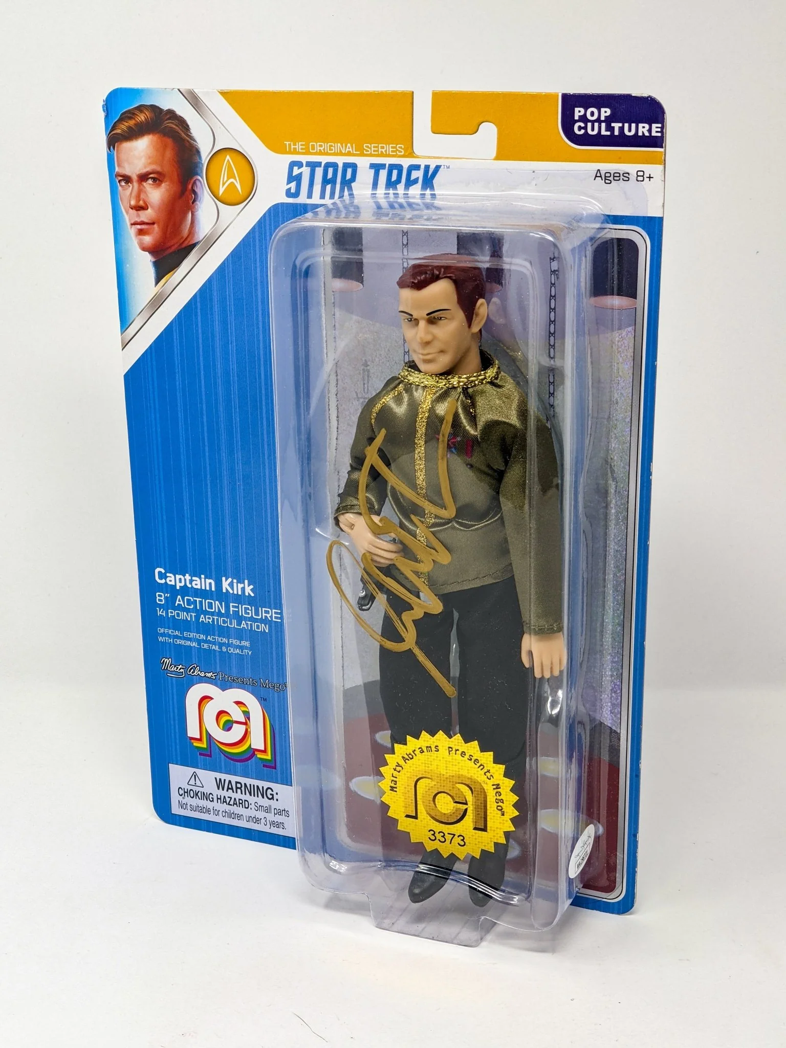 William Shatner Star Trek Captain Kirk Mego 8" Action Figure Signed JSA Certified Autograph - Image 113