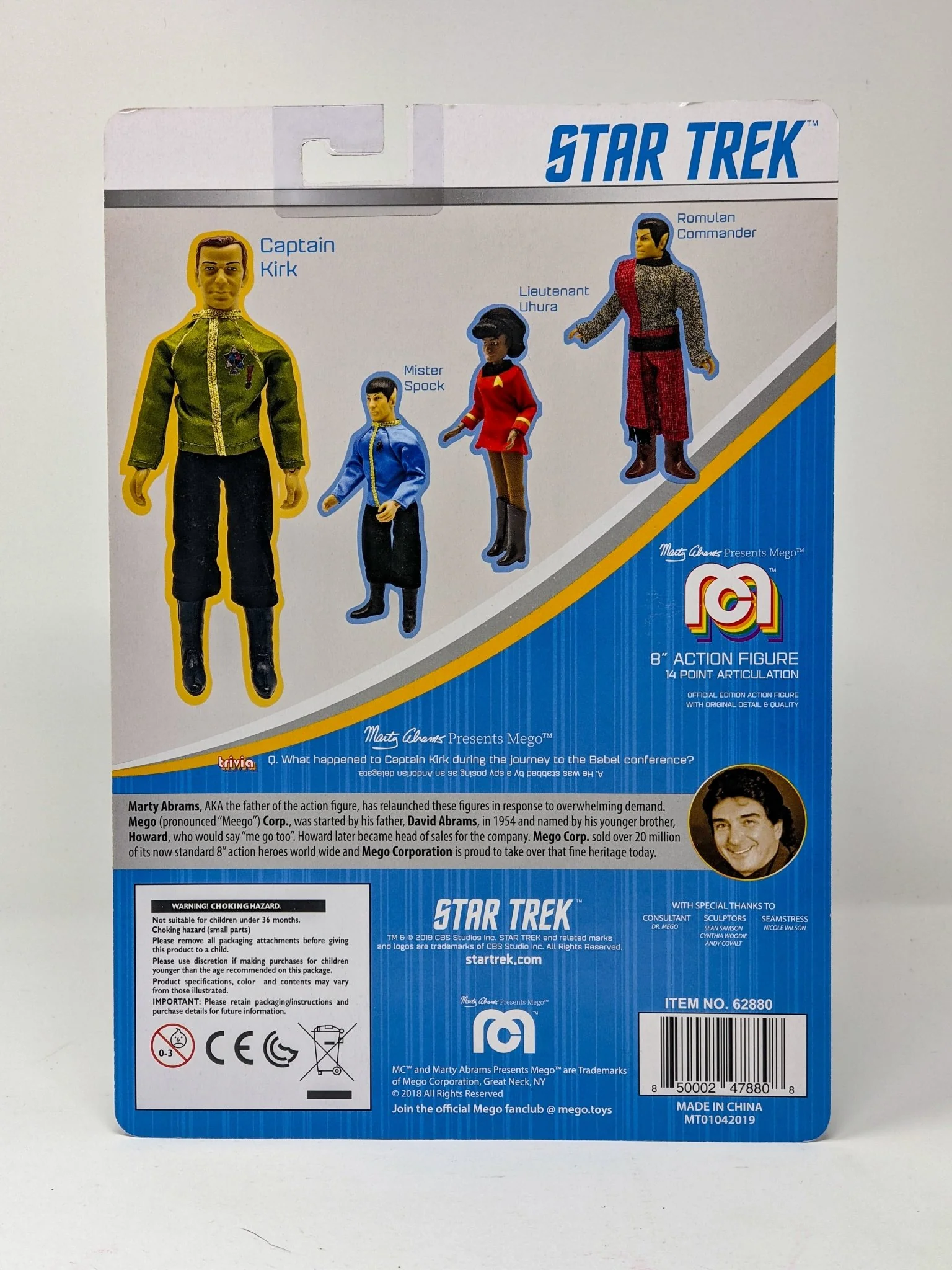 William Shatner Star Trek Captain Kirk Mego 8" Action Figure Signed JSA Certified Autograph - Image 114