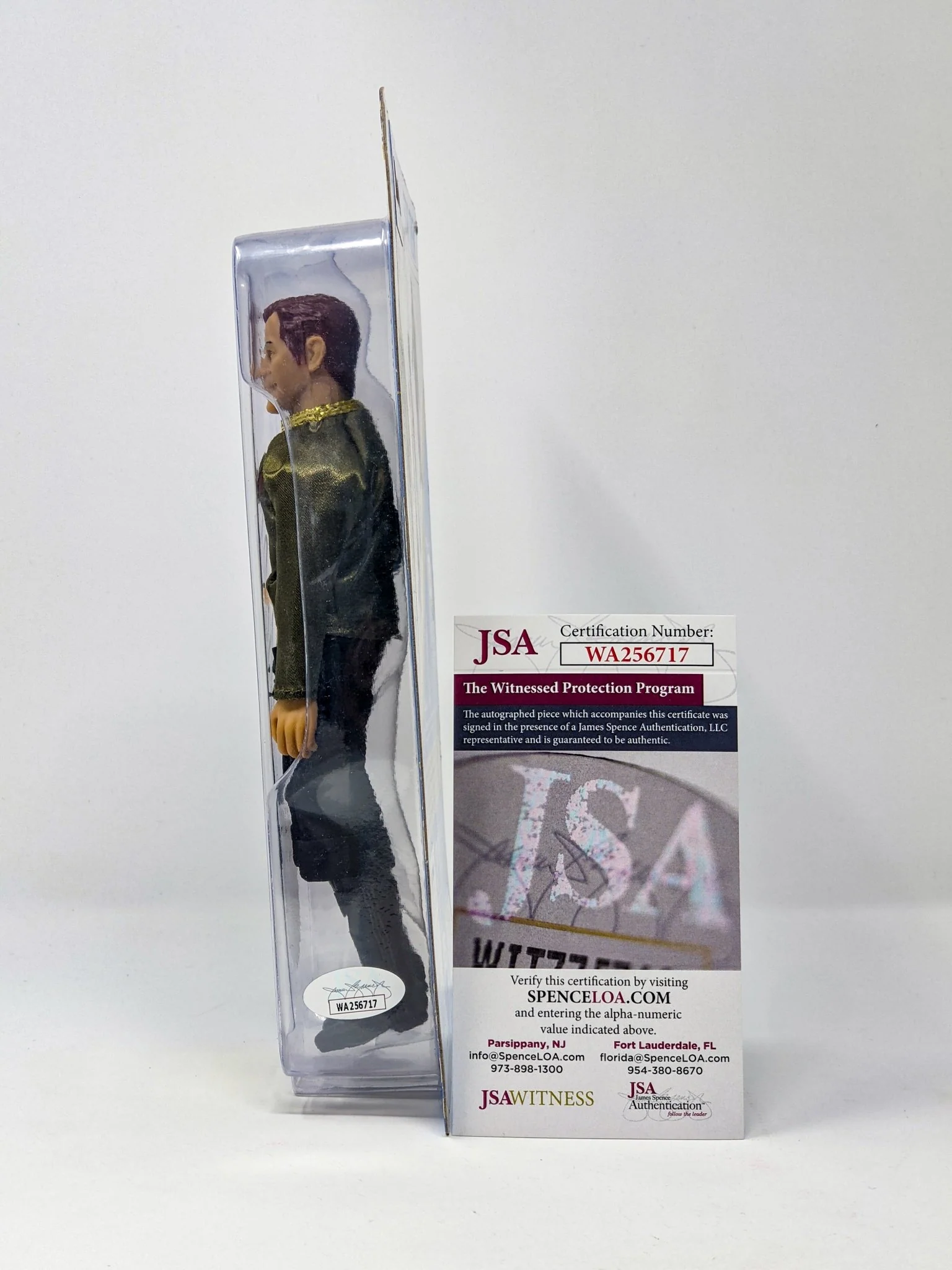 William Shatner Star Trek Captain Kirk Mego 8" Action Figure Signed JSA Certified Autograph - Image 126