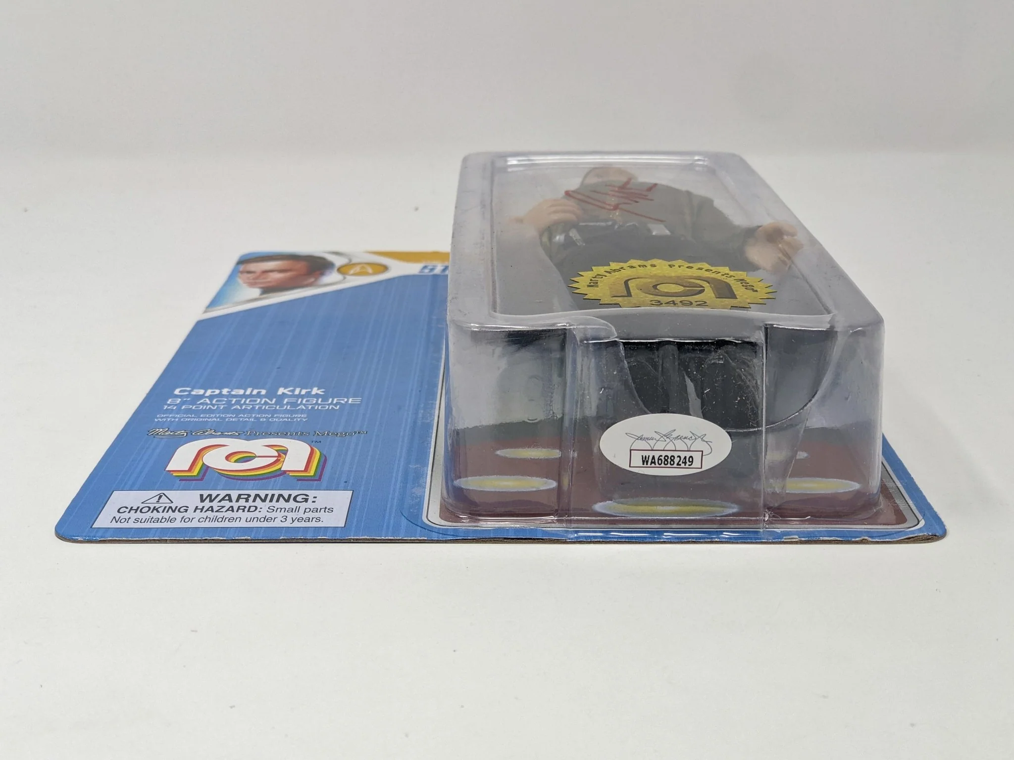 William Shatner Star Trek Captain Kirk Mego 8" Action Figure Signed JSA Certified Autograph - Image 15