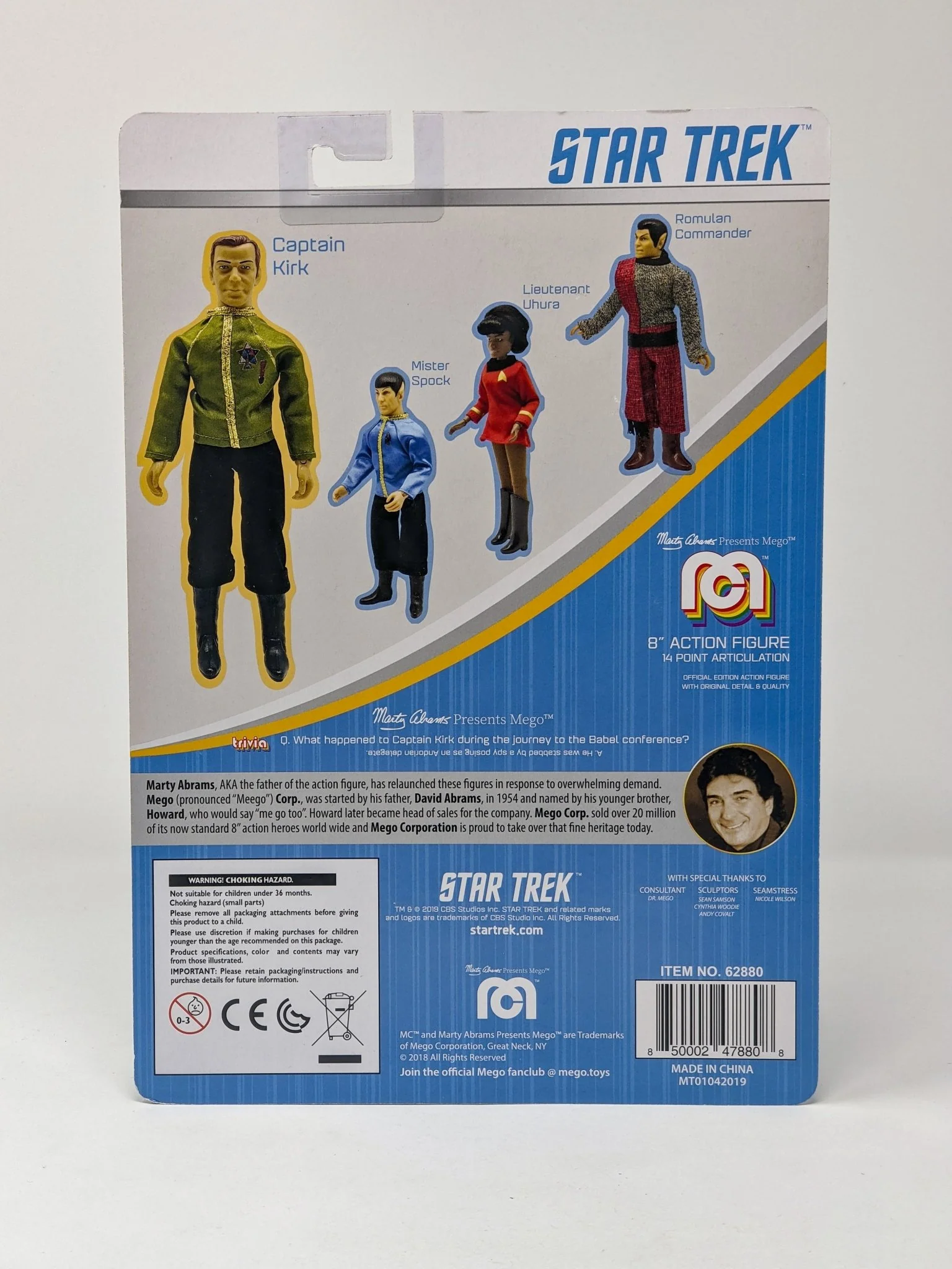 William Shatner Star Trek Captain Kirk Mego 8" Action Figure Signed JSA Certified Autograph - Image 21
