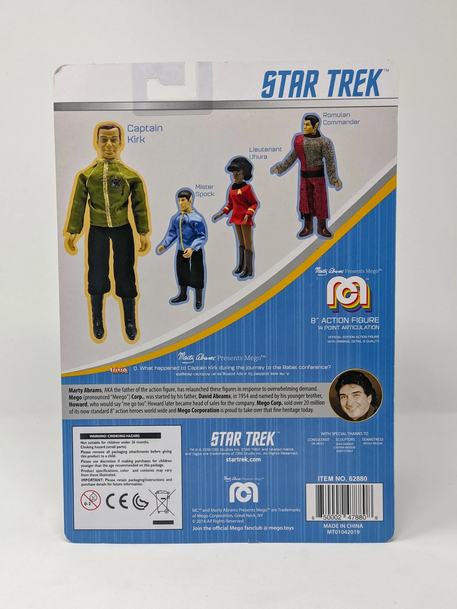 William Shatner Star Trek Captain Kirk Mego 8" Action Figure Signed JSA Certified Autograph - Image 29