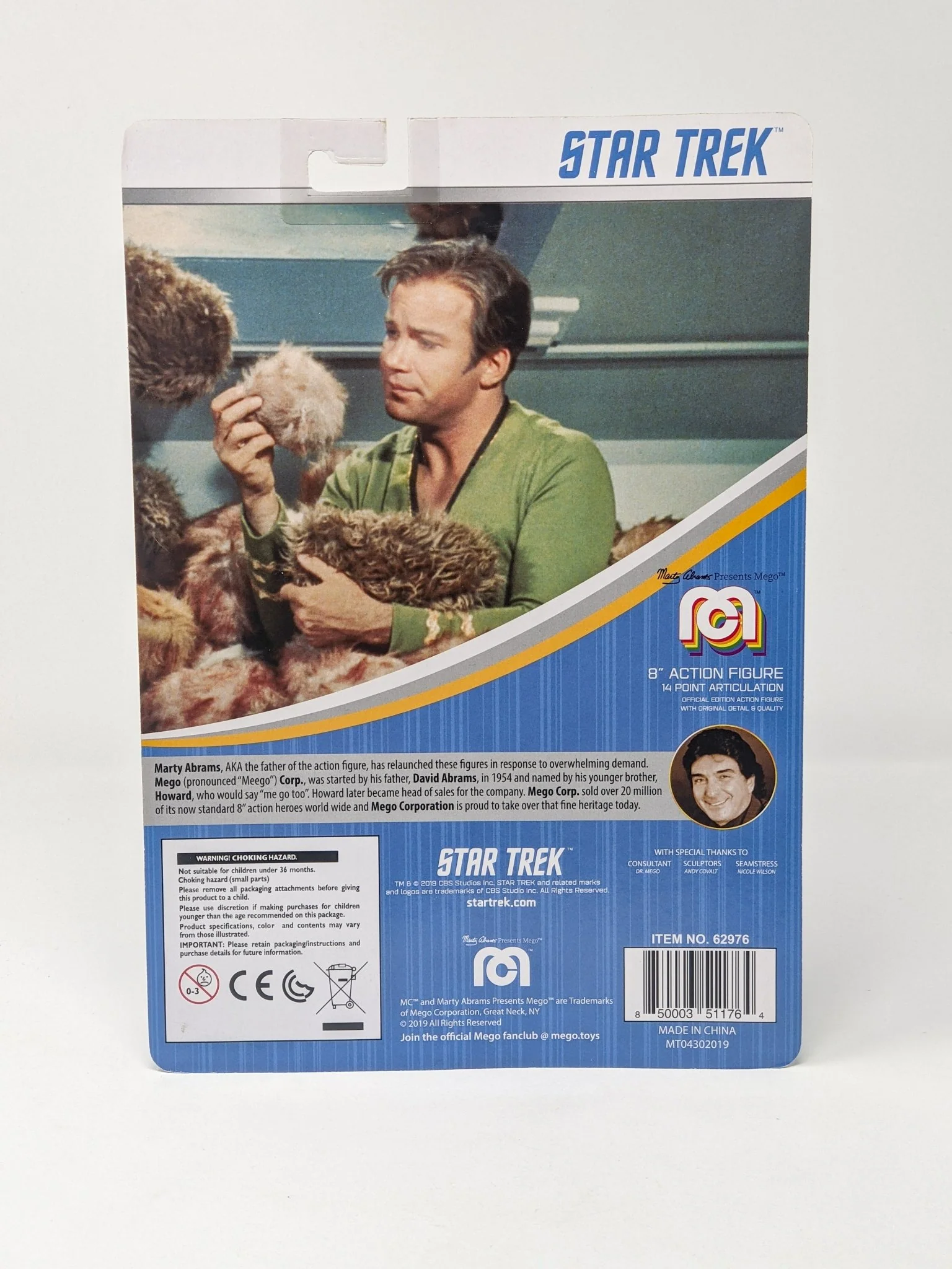 William Shatner Star Trek Captain Kirk Mego 8" Action Figure Signed JSA Certified Autograph - Image 29