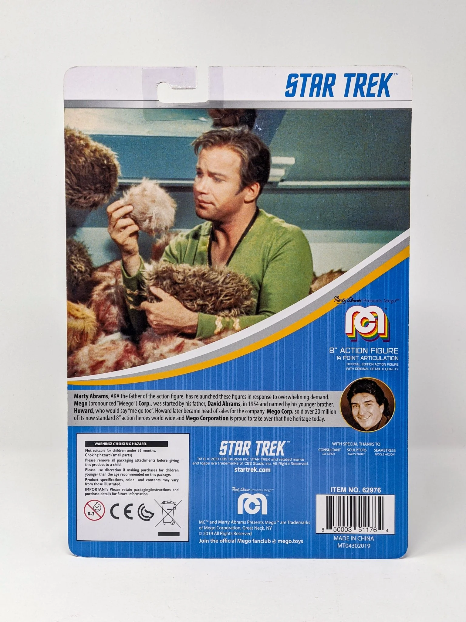 William Shatner Star Trek Captain Kirk Mego 8" Action Figure Signed JSA Certified Autograph - Image 42