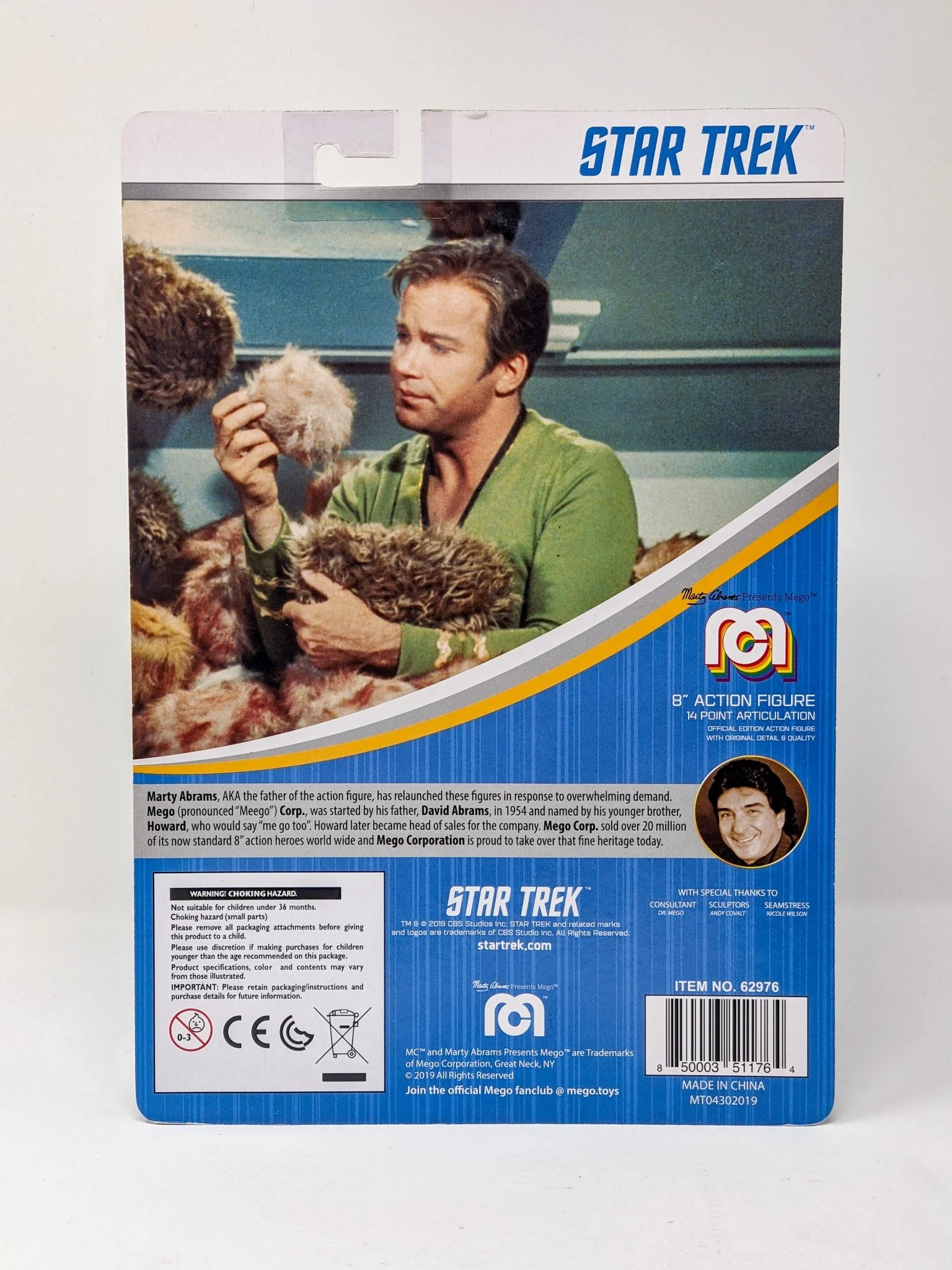 William Shatner Star Trek Captain Kirk Mego 8" Action Figure Signed JSA Certified Autograph - Image 50