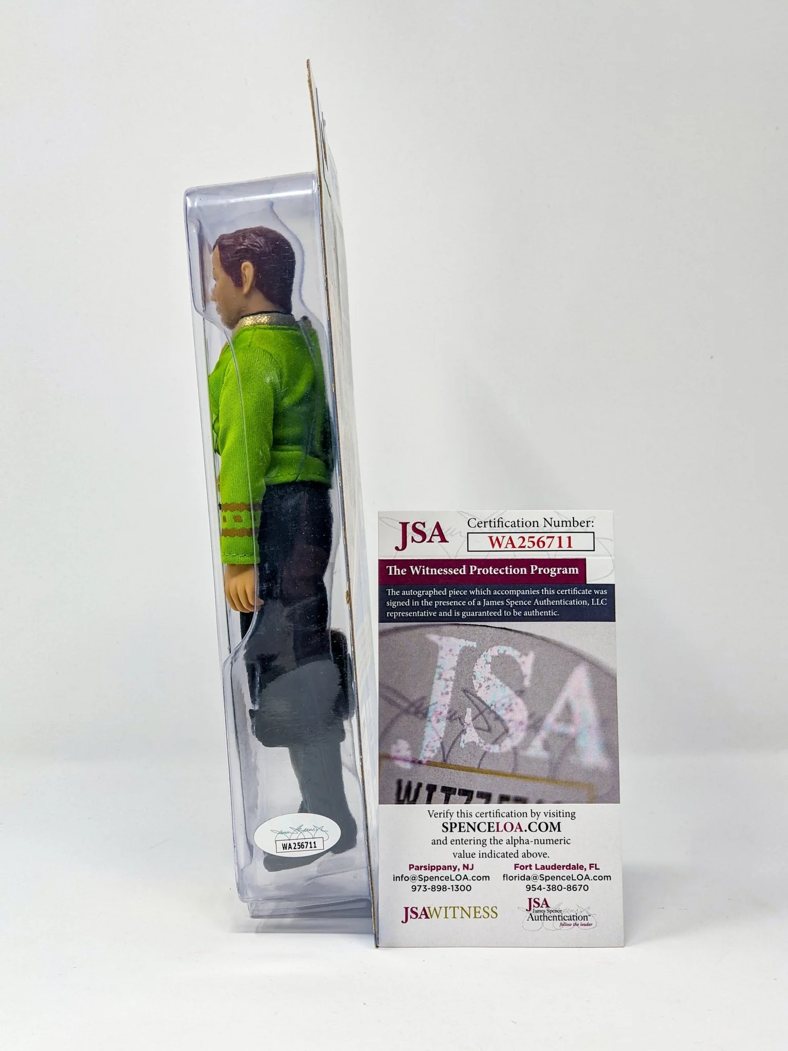 William Shatner Star Trek Captain Kirk Mego 8" Action Figure Signed JSA Certified Autograph - Image 54