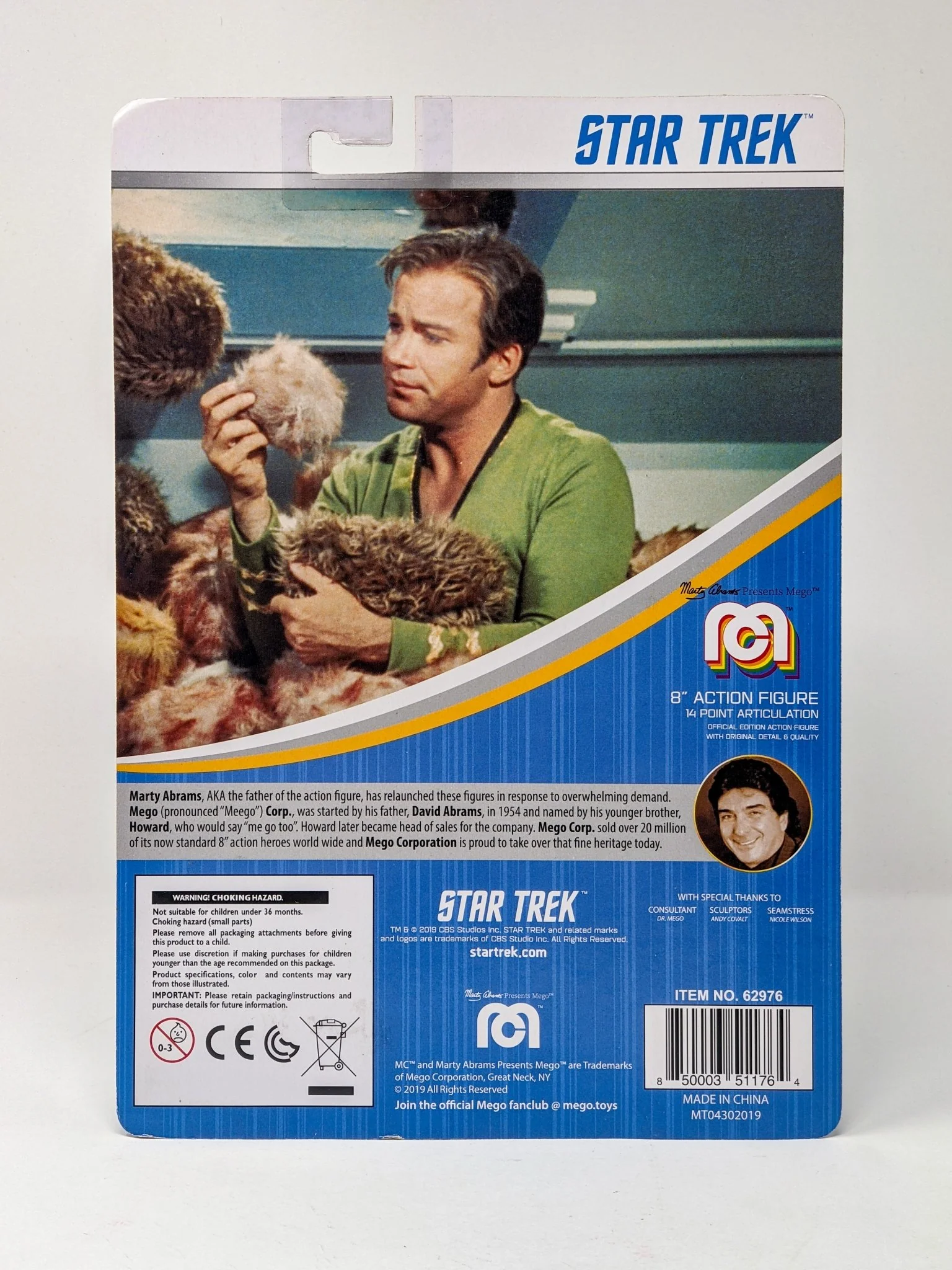 William Shatner Star Trek Captain Kirk Mego 8" Action Figure Signed JSA Certified Autograph - Image 57