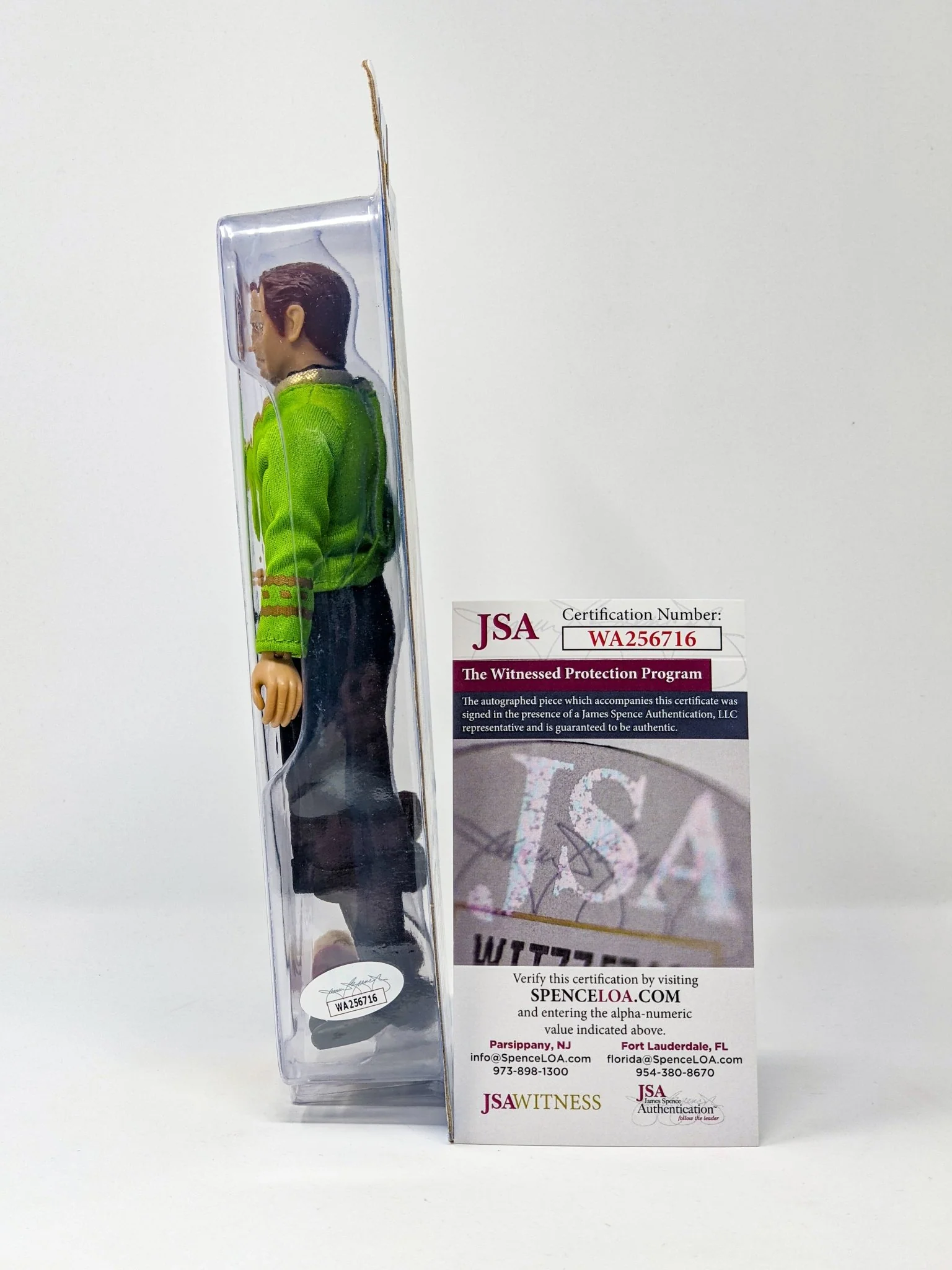 William Shatner Star Trek Captain Kirk Mego 8" Action Figure Signed JSA Certified Autograph - Image 61