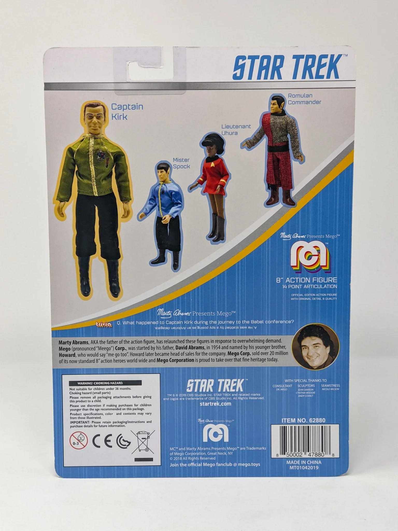 William Shatner Star Trek Captain Kirk Mego 8" Action Figure Signed JSA Certified Autograph - Image 37