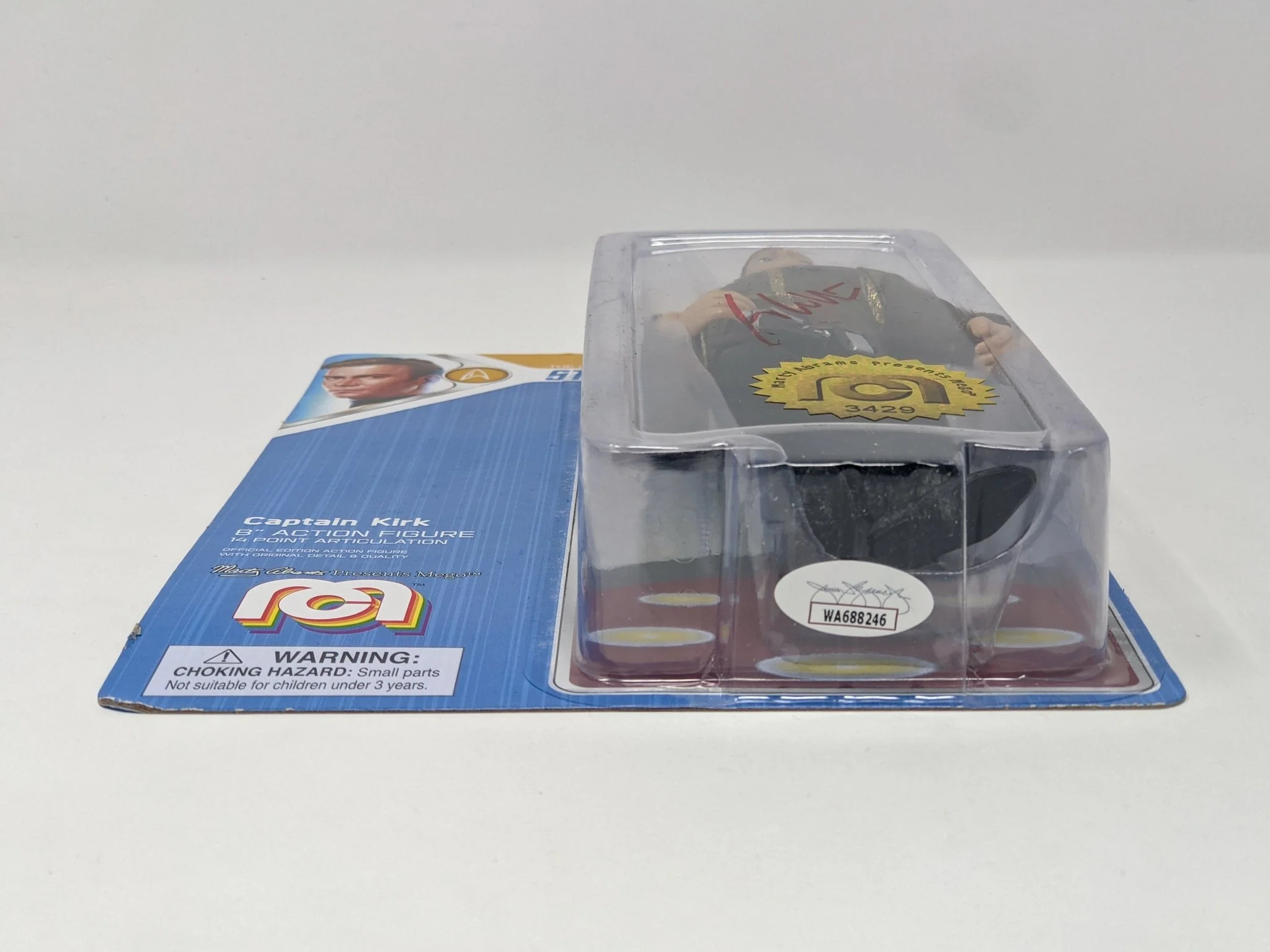 William Shatner Star Trek Captain Kirk Mego 8" Action Figure Signed JSA Certified Autograph - Image 40