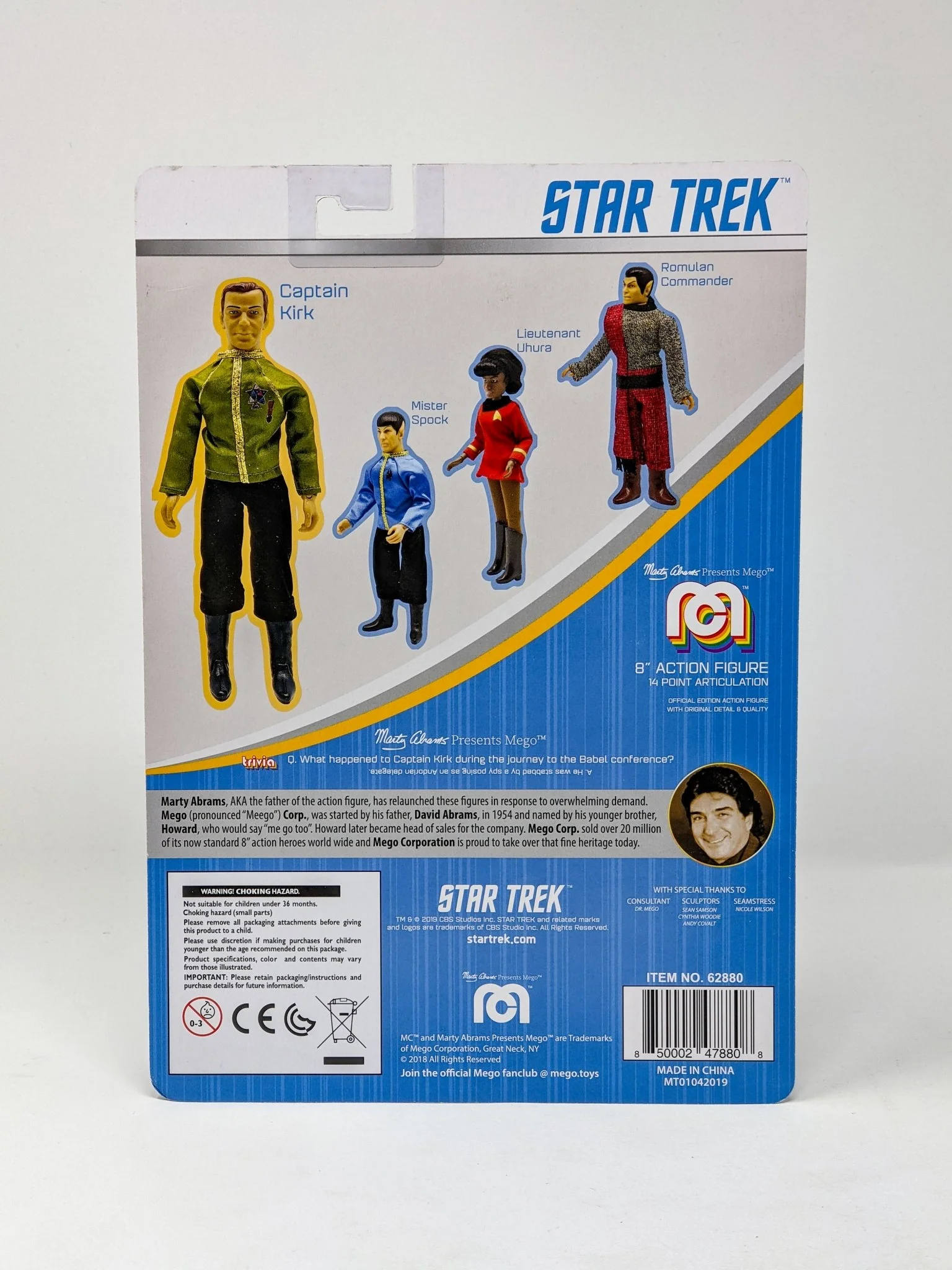 William Shatner Star Trek Captain Kirk Mego 8" Action Figure Signed JSA Certified Autograph - Image 52