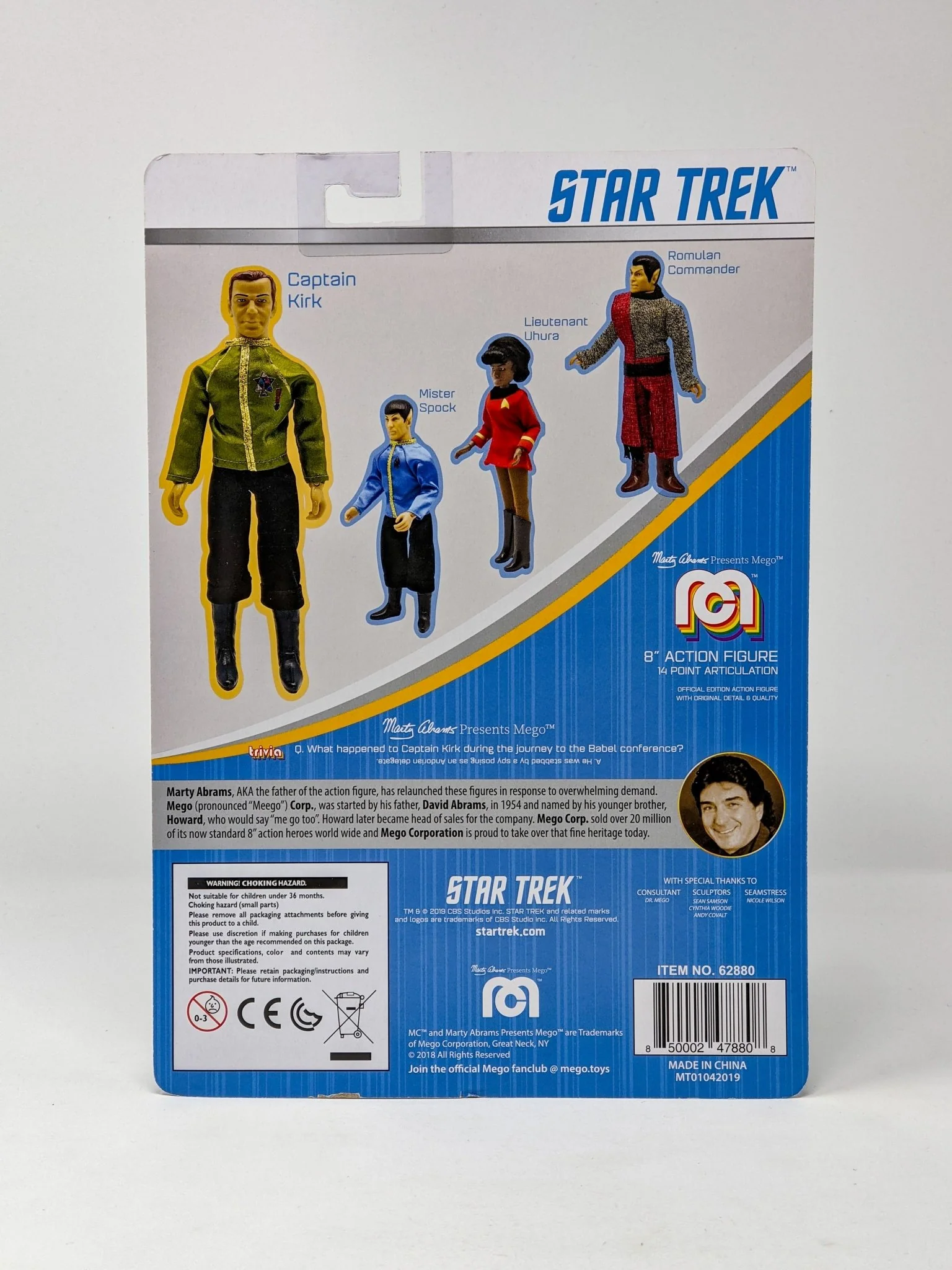 William Shatner Star Trek Captain Kirk Mego 8" Action Figure Signed JSA Certified Autograph - Image 69