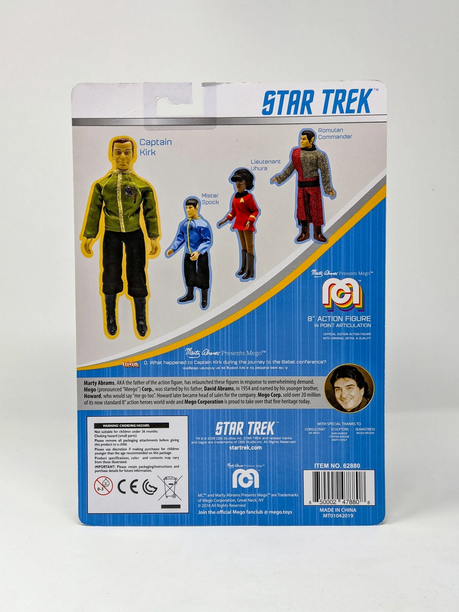 William Shatner Star Trek Captain Kirk Mego 8" Action Figure Signed JSA Certified Autograph - Image 77