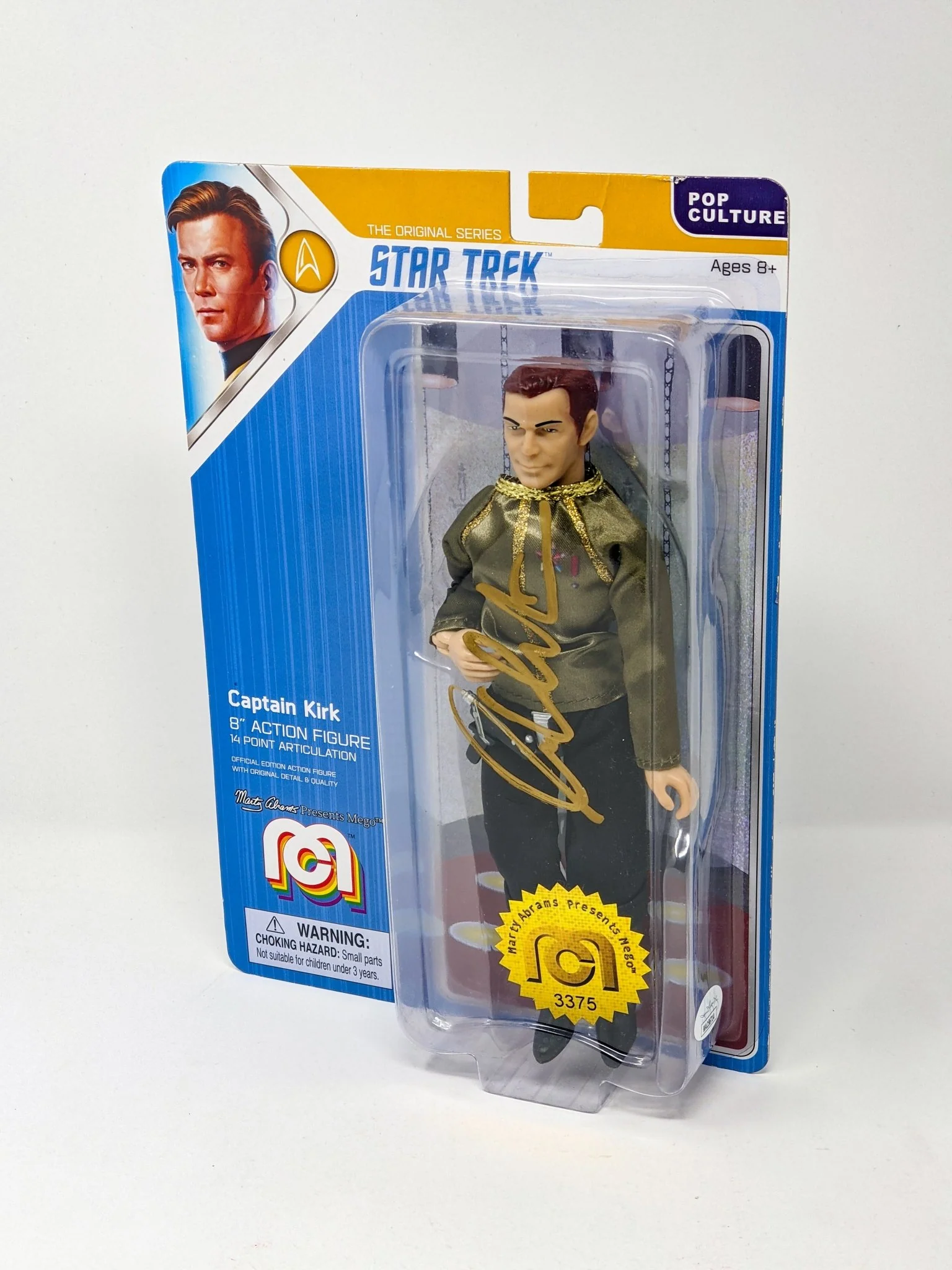 William Shatner Star Trek Captain Kirk Mego 8" Action Figure Signed JSA Certified Autograph - Image 85