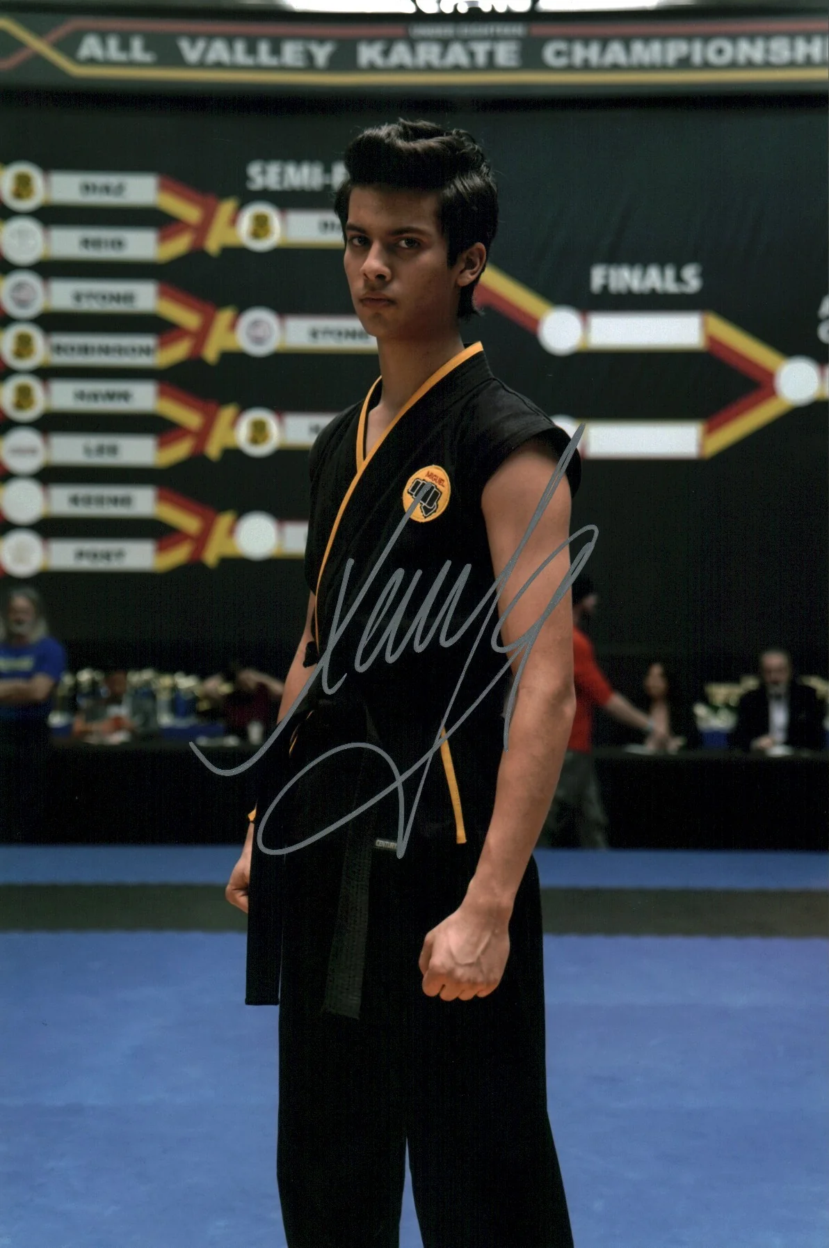 Xolo Mariduena Cobra Kai 8x12 Photo Signed JSA Certified Autograph